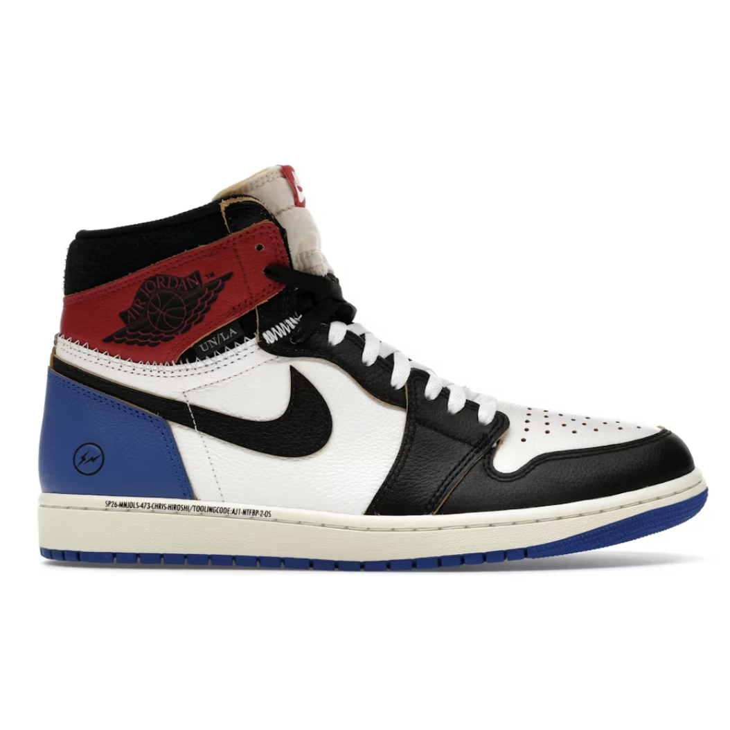Air Jordan 1 Retro High OG SP x Fragment x Union LA "Varsity Red Sport Royal"