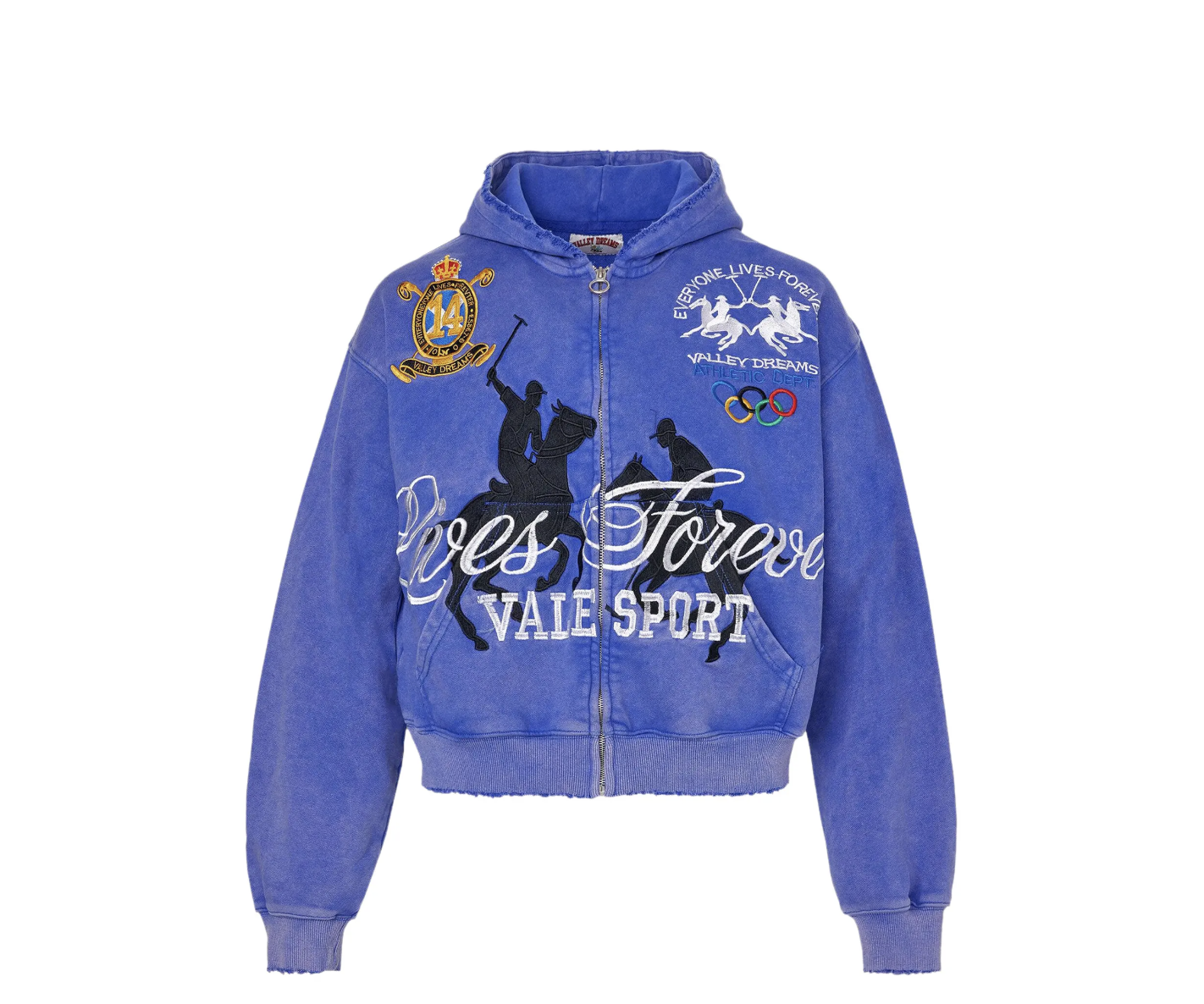 Vale Forever "Schwab" Zip Up (Blue)