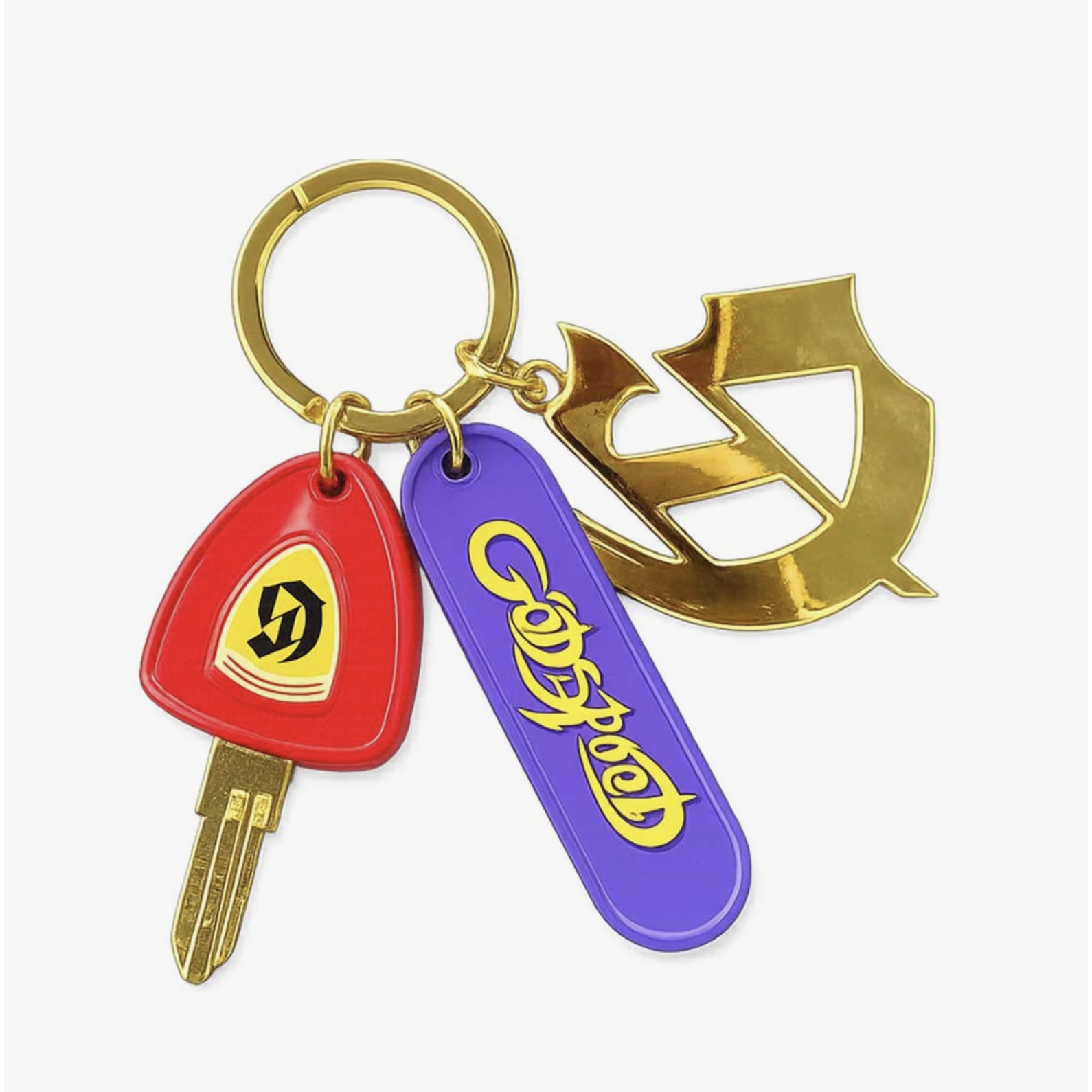 Godspeed GRC keychain (Gold)