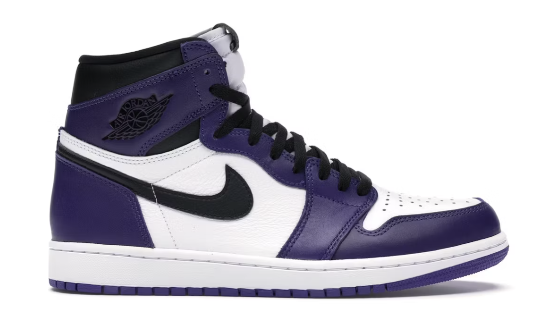 Air Jordan 1 Retro High Court Purple White REP. BOX