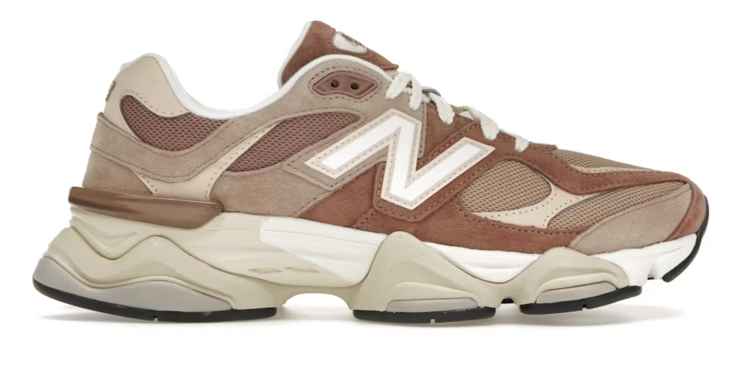 New Balance 9060 Sparrow Flat Taupe **PRE-OWNED** REP. BOX