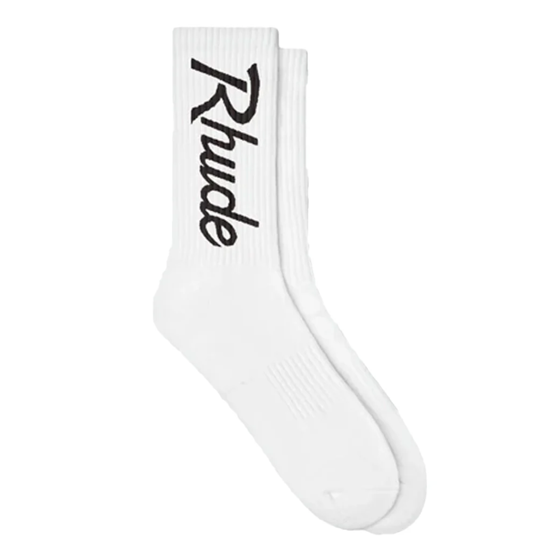 RHUDE "Logo-intarsia" socks