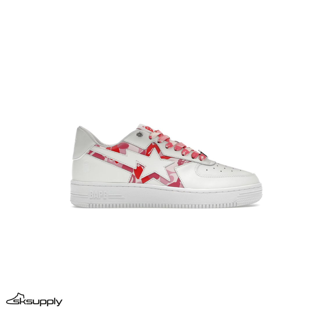 A Bathing Ape Bape Sta Icon "ABC Camo" (Pink)
