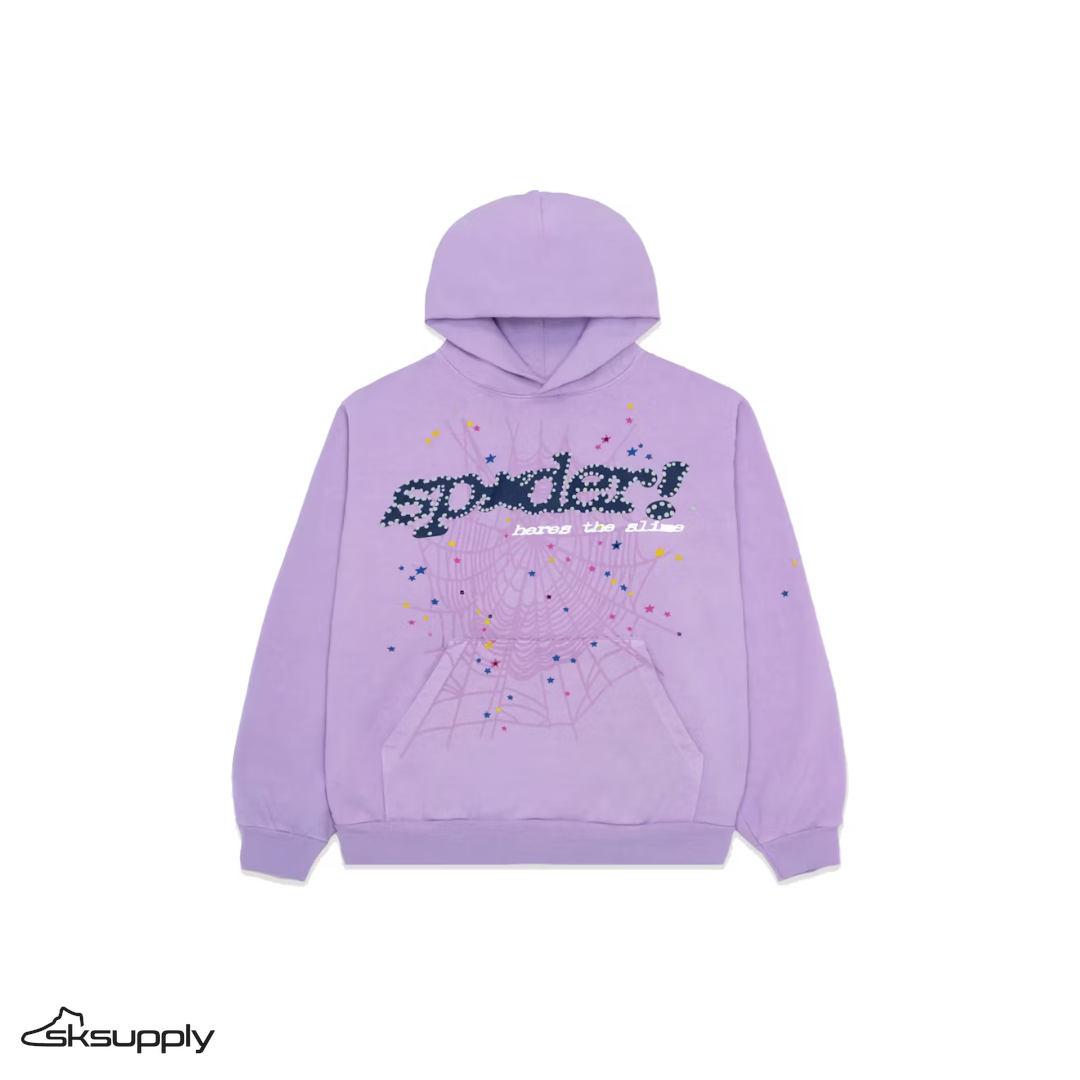 Sp5der "Acai" Hoodie (Purple)