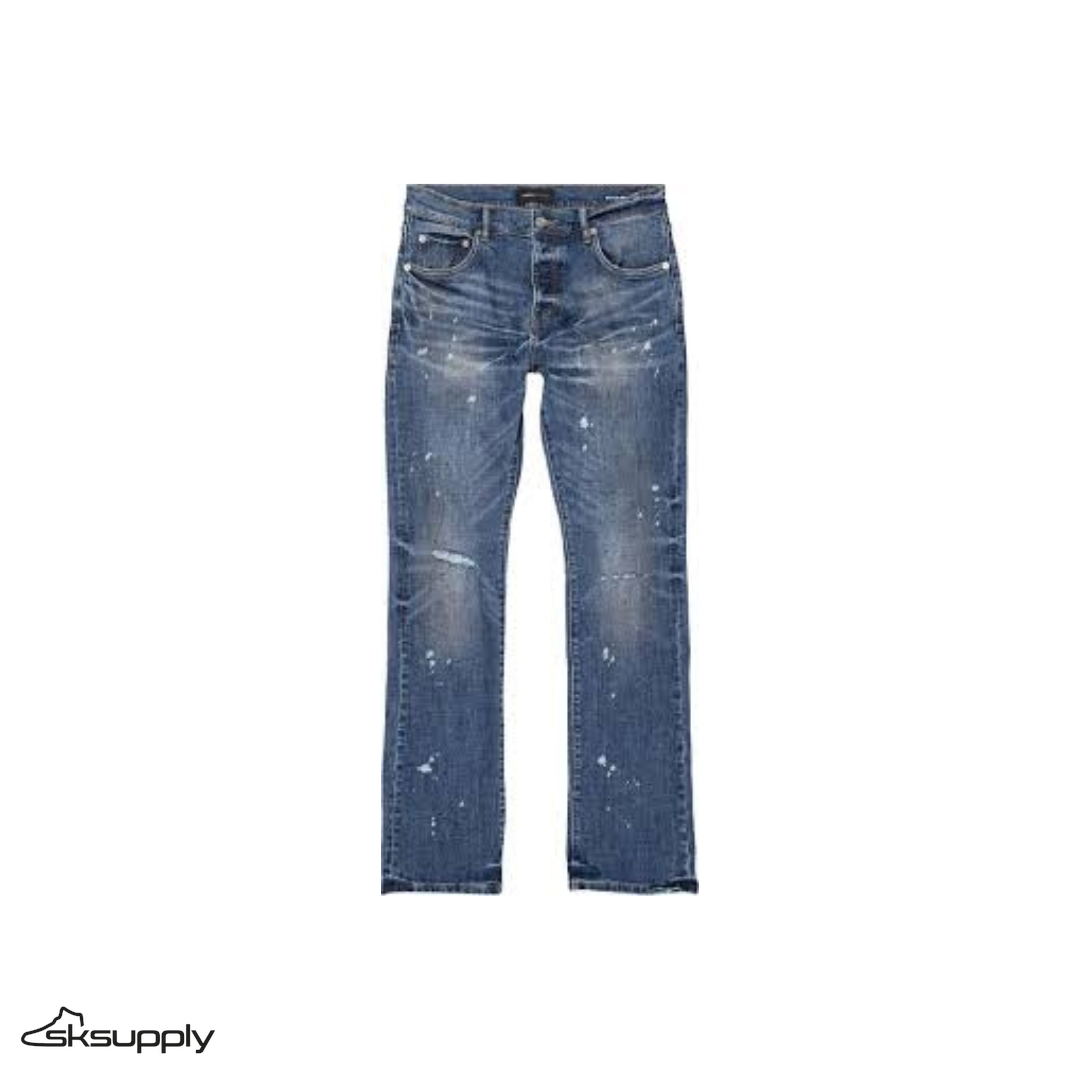 Purple Brand "Stretch Flare" Jean Mid Indigo
