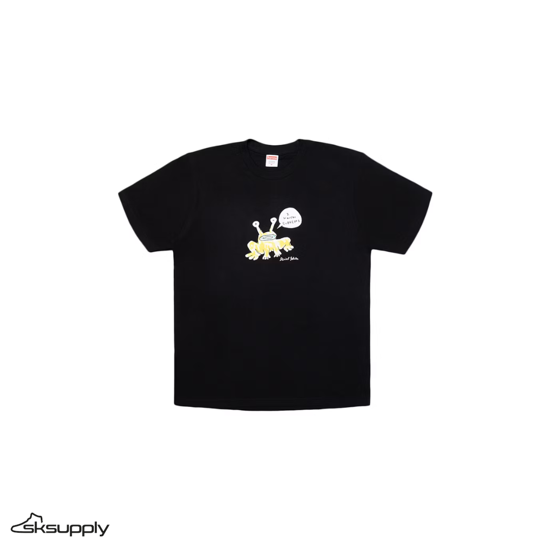 Supreme x Daniel Johnston "Frog" Tee (Black)