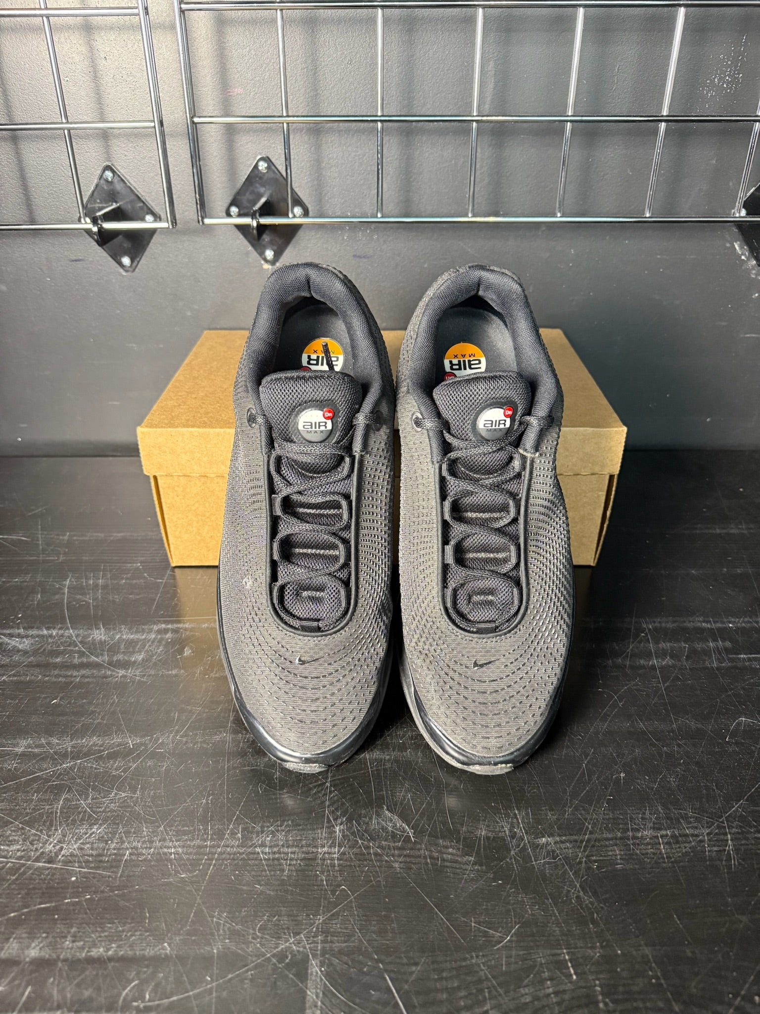 Nike Air Max Dn Black "Metallic Grey" **PRE-OWNED**