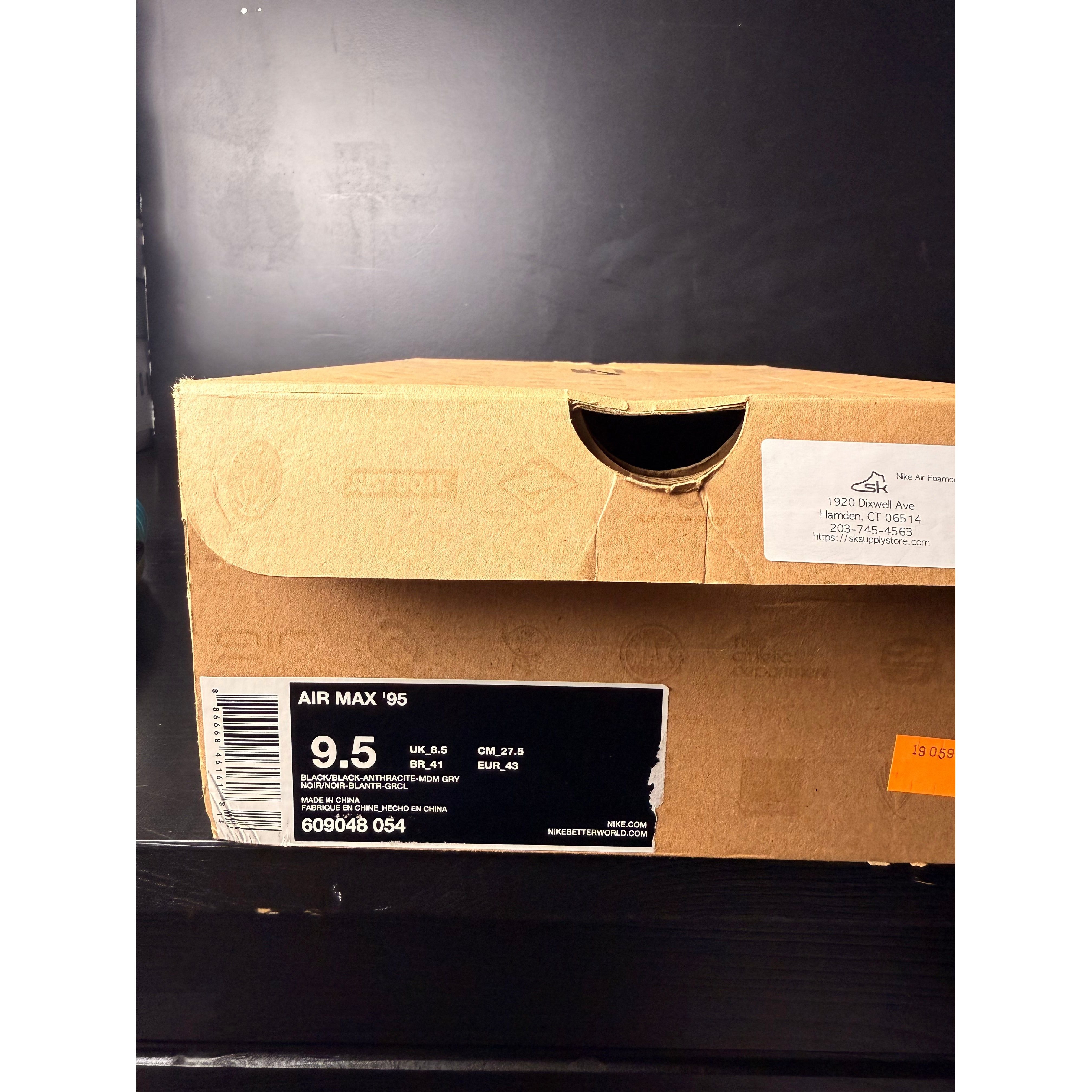 Nike Air Foamposite Pro "Electric Blue" **PRE-OWNED** REP. BOX