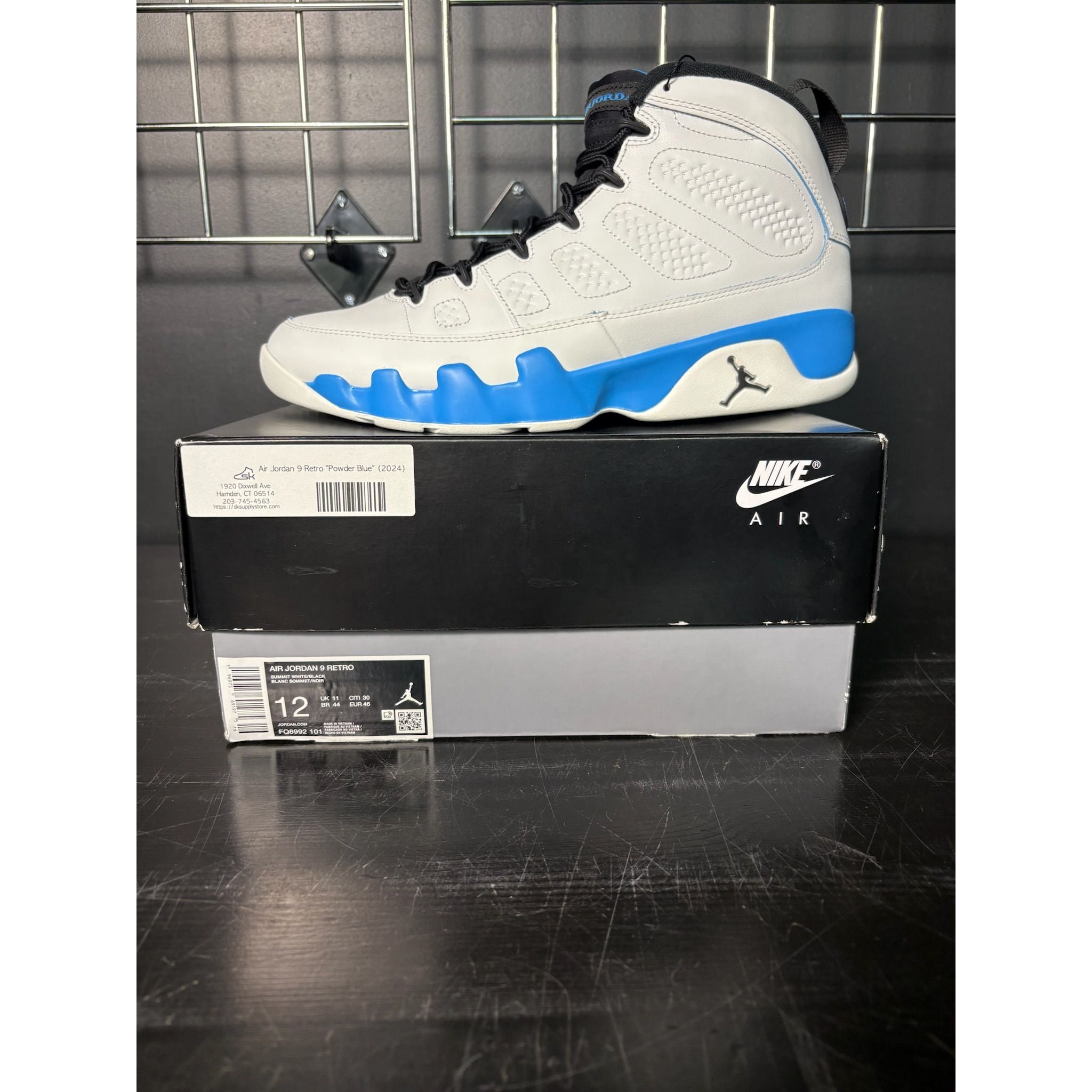 Air Jordan 9 Retro "Powder Blue" (2024)