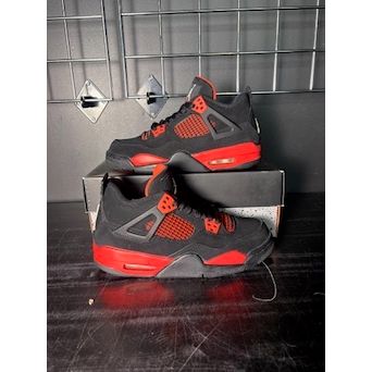 Air Jordan 4 Retro "Red Thunder" (GS) **Pre-Owned**
