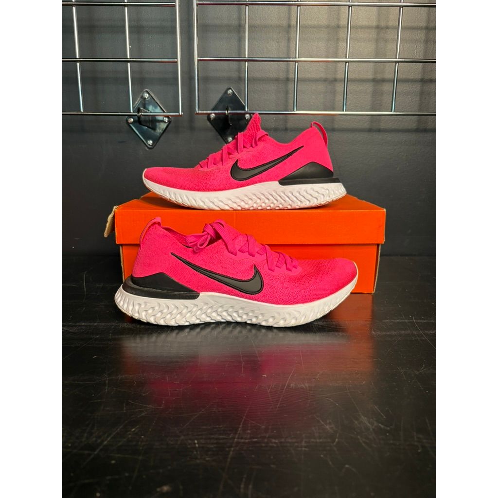 Nike Epic "React" Flyknit 2 Running Shoe (Pink) (WMNS) **PRE-OWNED**