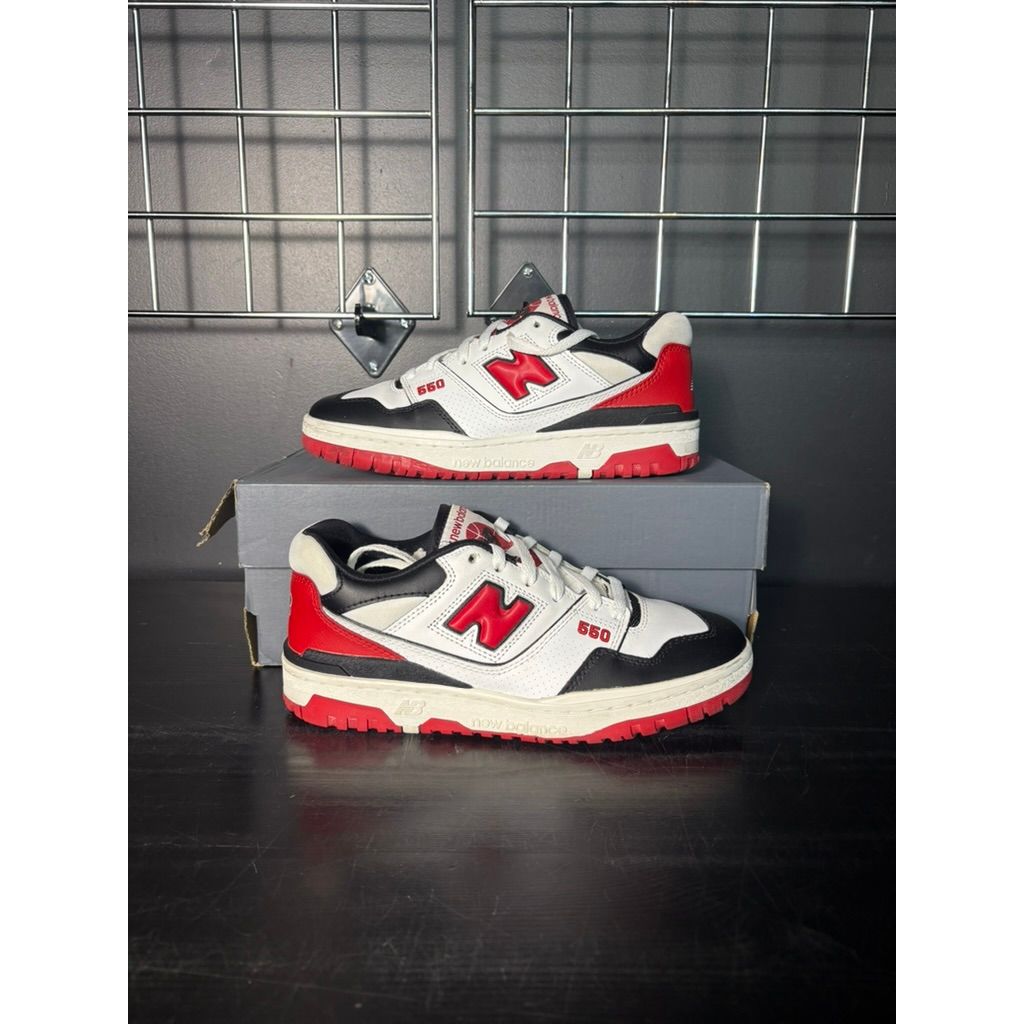New Balance 550 "White Red Black" **PRE-OWNED**