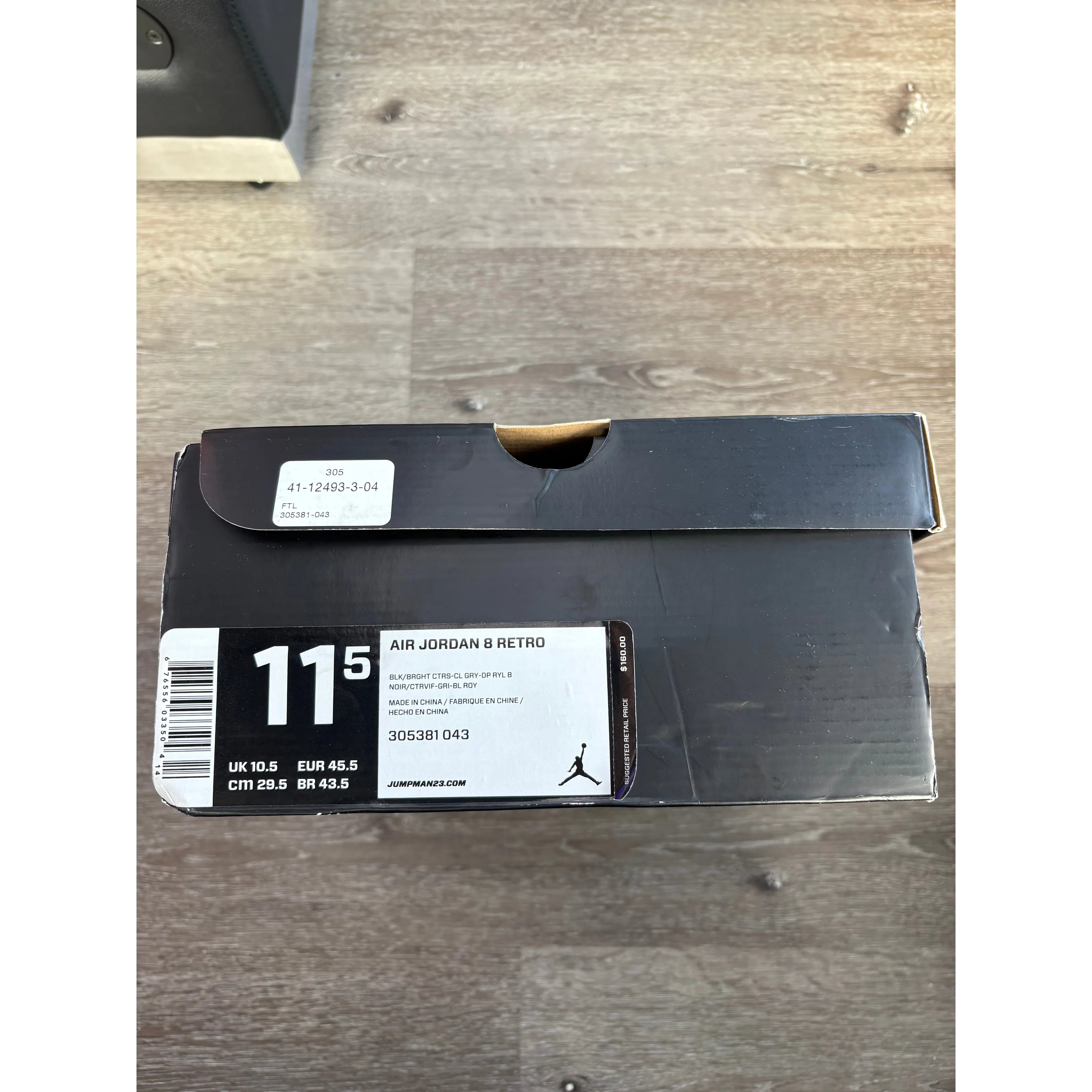 Air Jordan 8 Retro "Phoenix Suns" **PRE-OWNED**