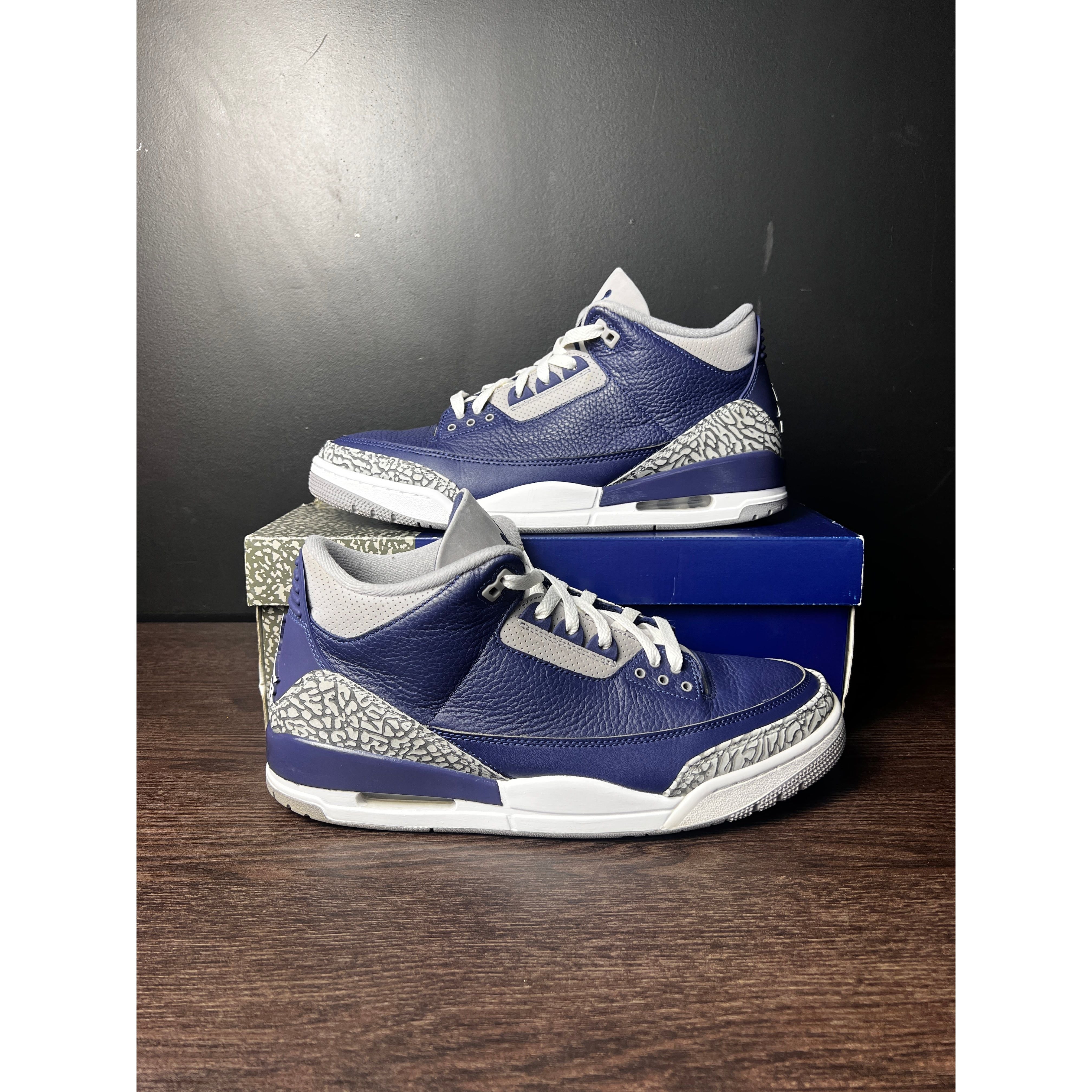 Air Jordan 3 Retro "Georgetown" (2021) **PRE-OWNED**