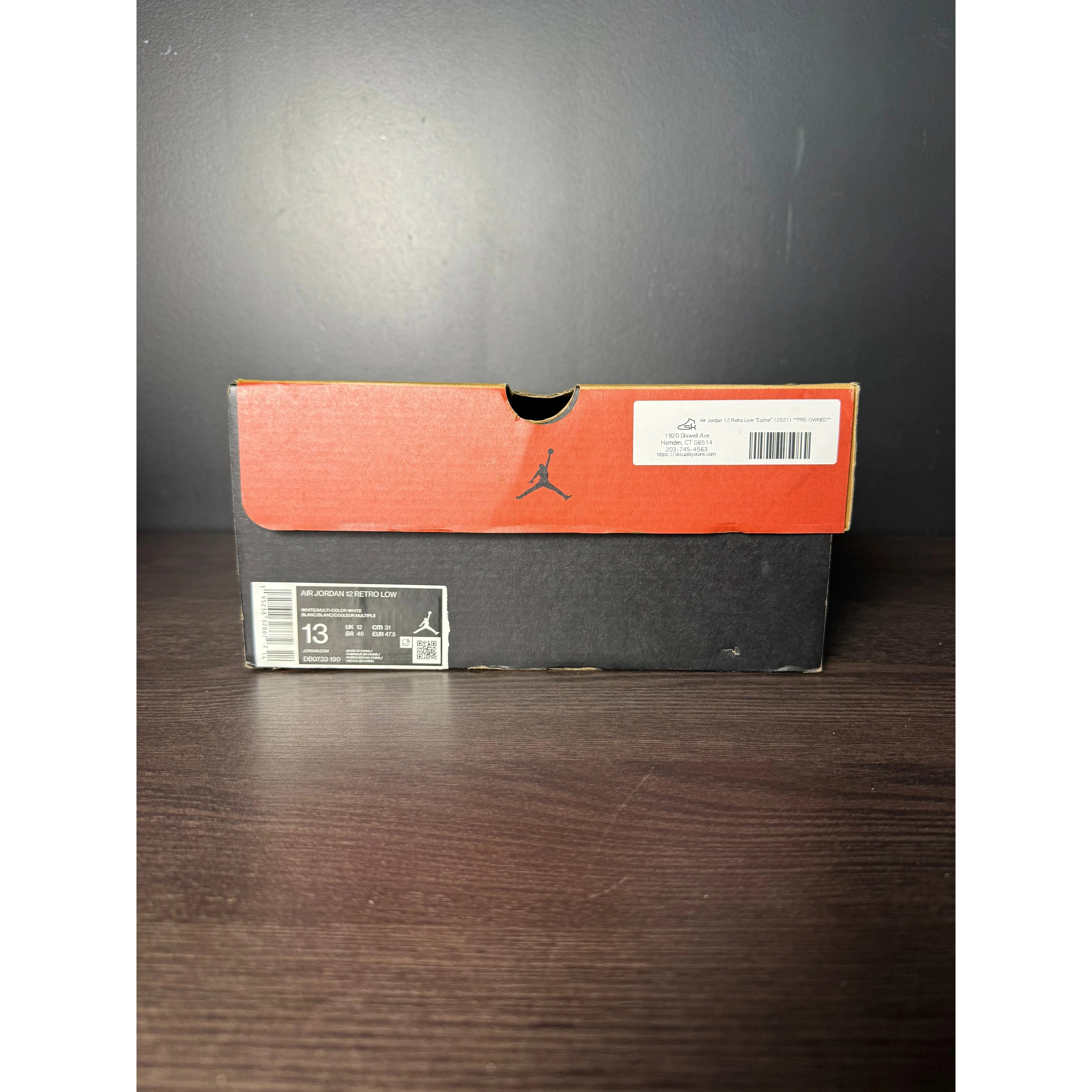 Air Jordan 12 Retro Low "Easter" (2021) **PRE-OWNED**