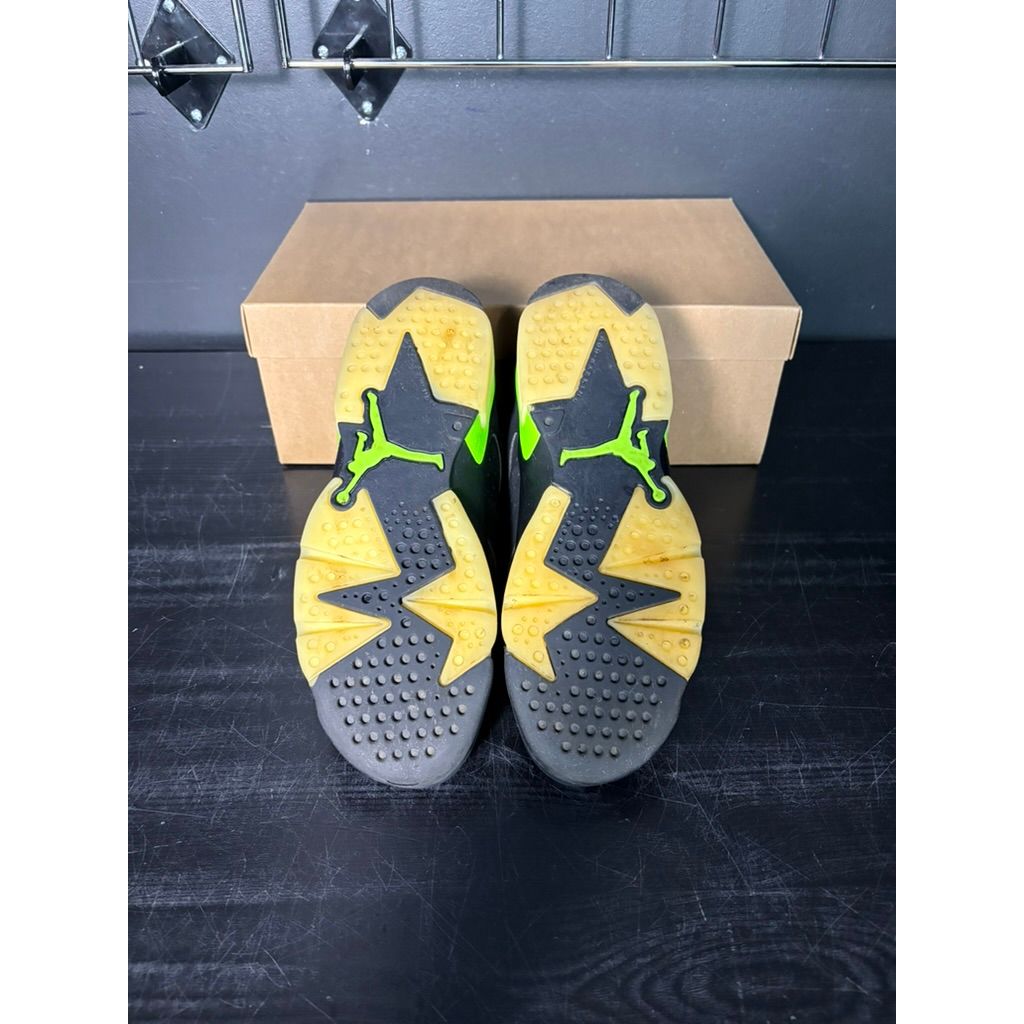 AirJordan 6 "Electric Green" (GS) **PRE OWNED** REP. BOX
