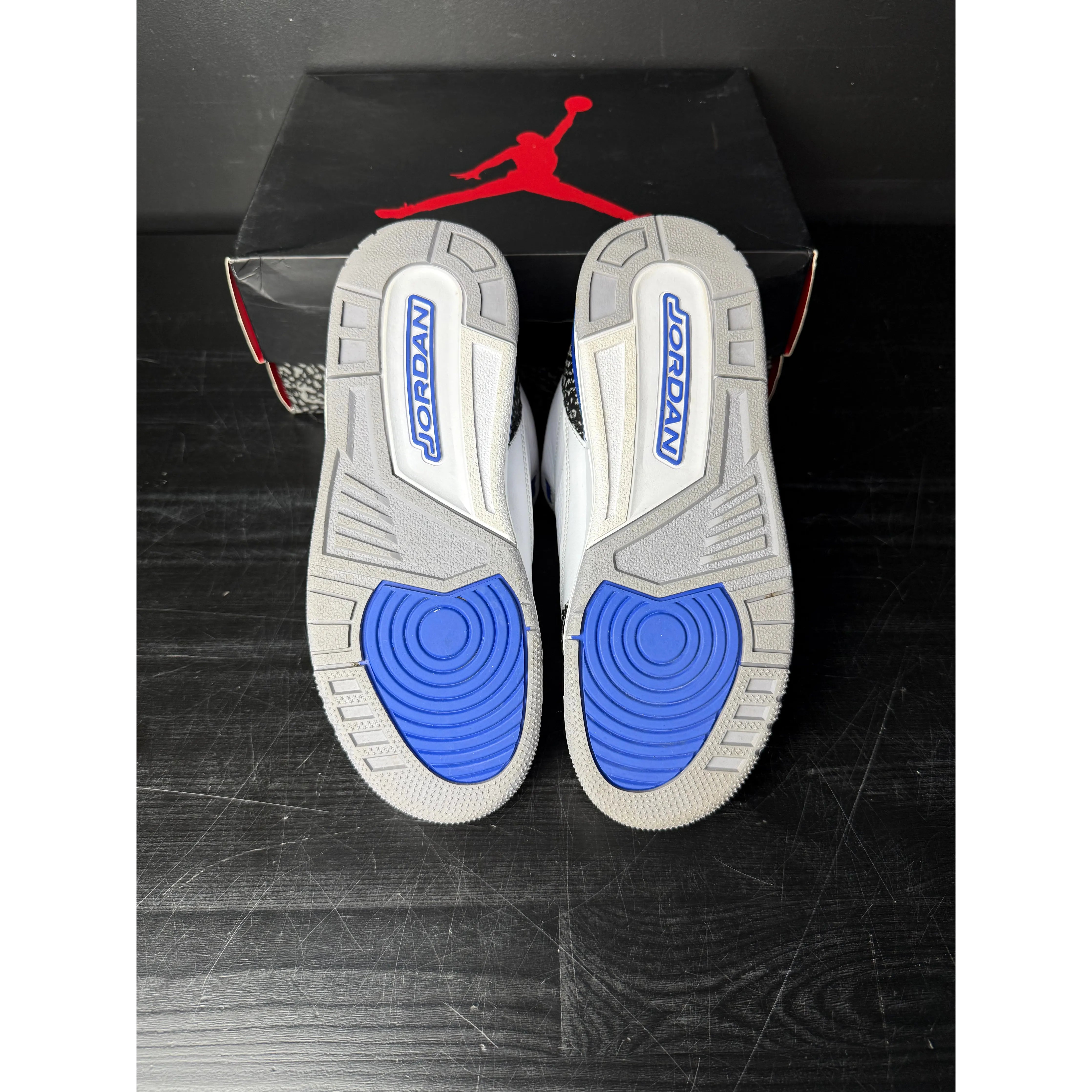 Air Jordan 3 Retro "Racer Blue" (GS) **PRE-OWNED**