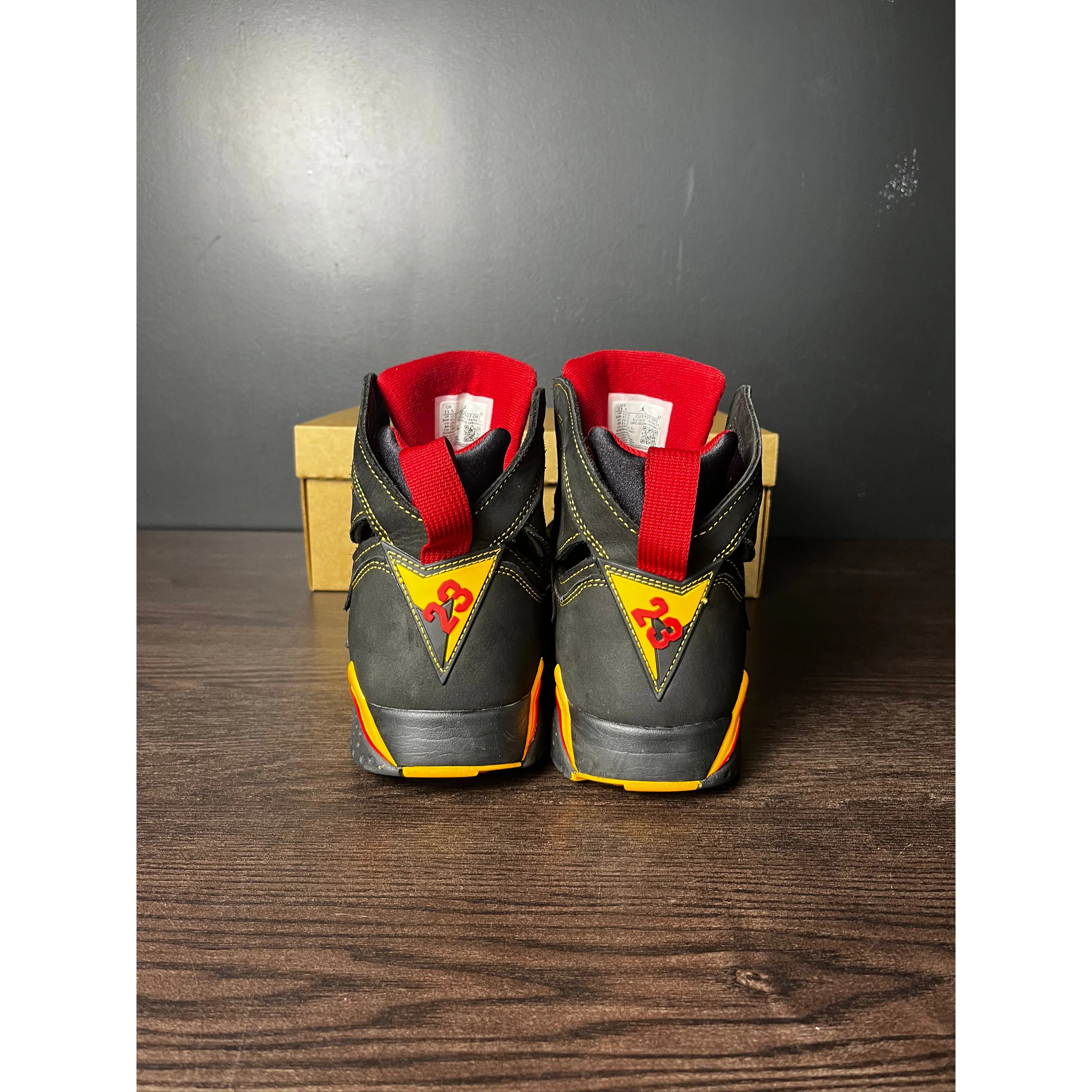 Air Jordan 7 Retro "Citrus" (2022) **PRE-OWEND** REP. BOX