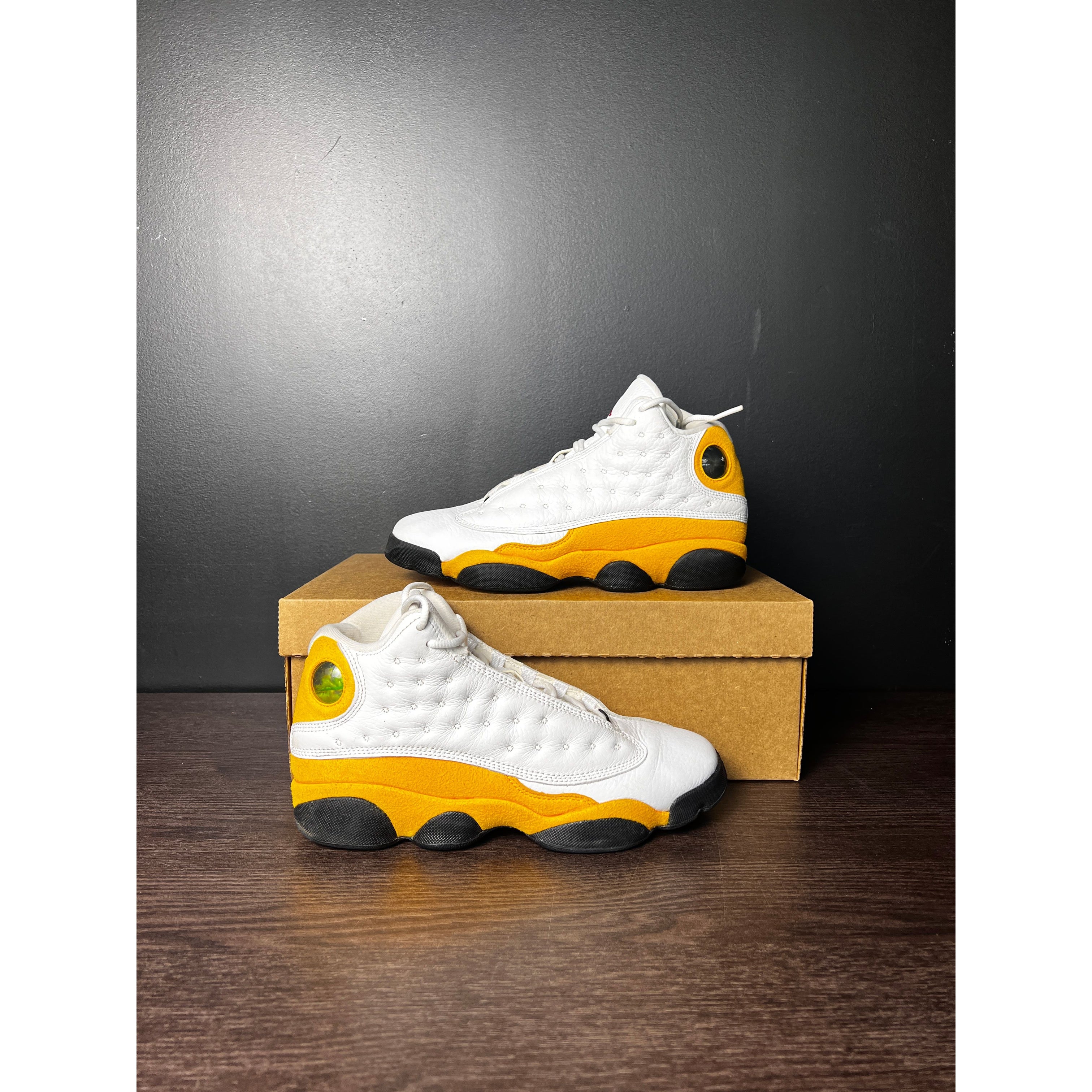 Air Jordan 13 Retro "Del Sol" (GS) **PRE-OWNED** **REP BOX**