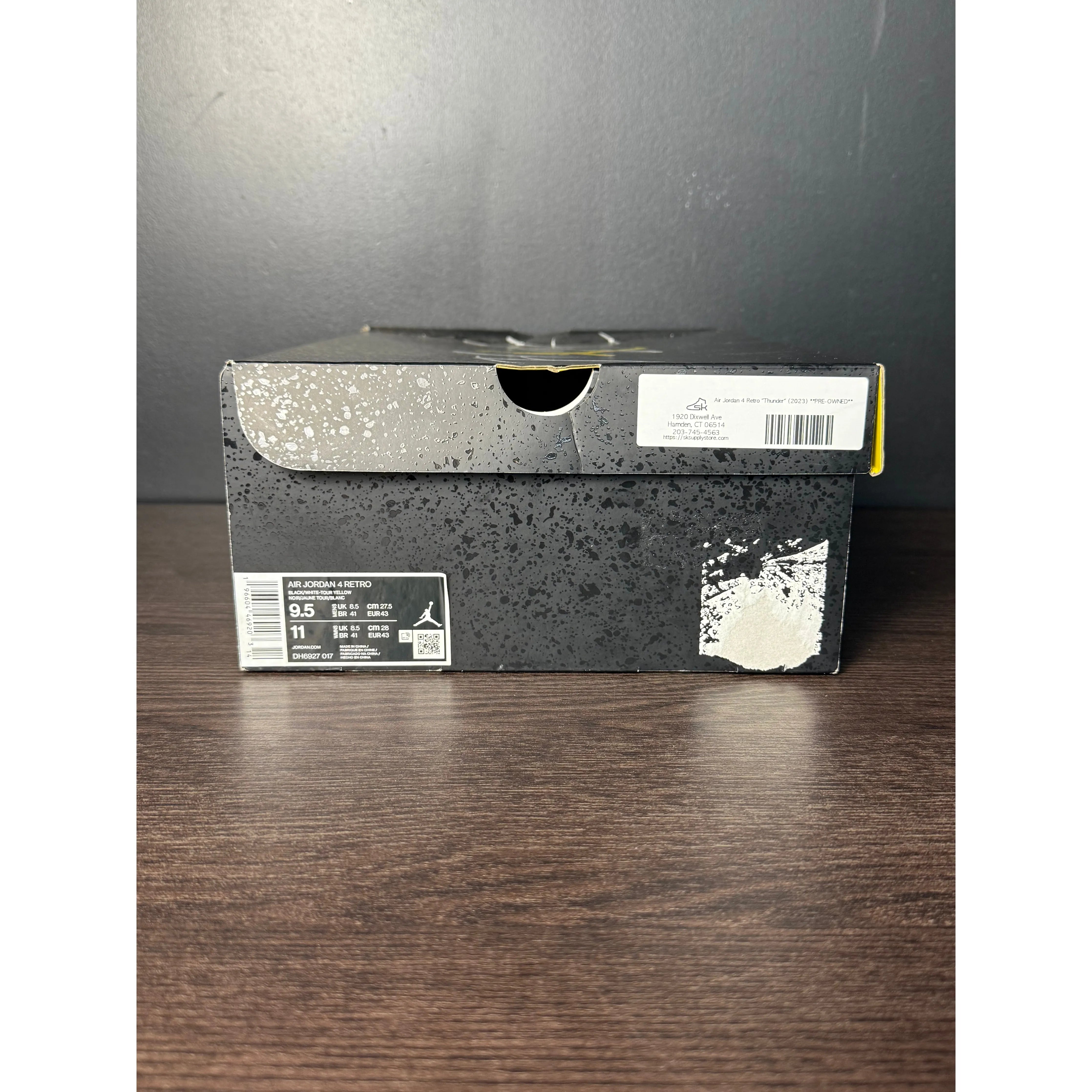 Air Jordan 4 Retro "Thunder" (2023) **PRE-OWNED**