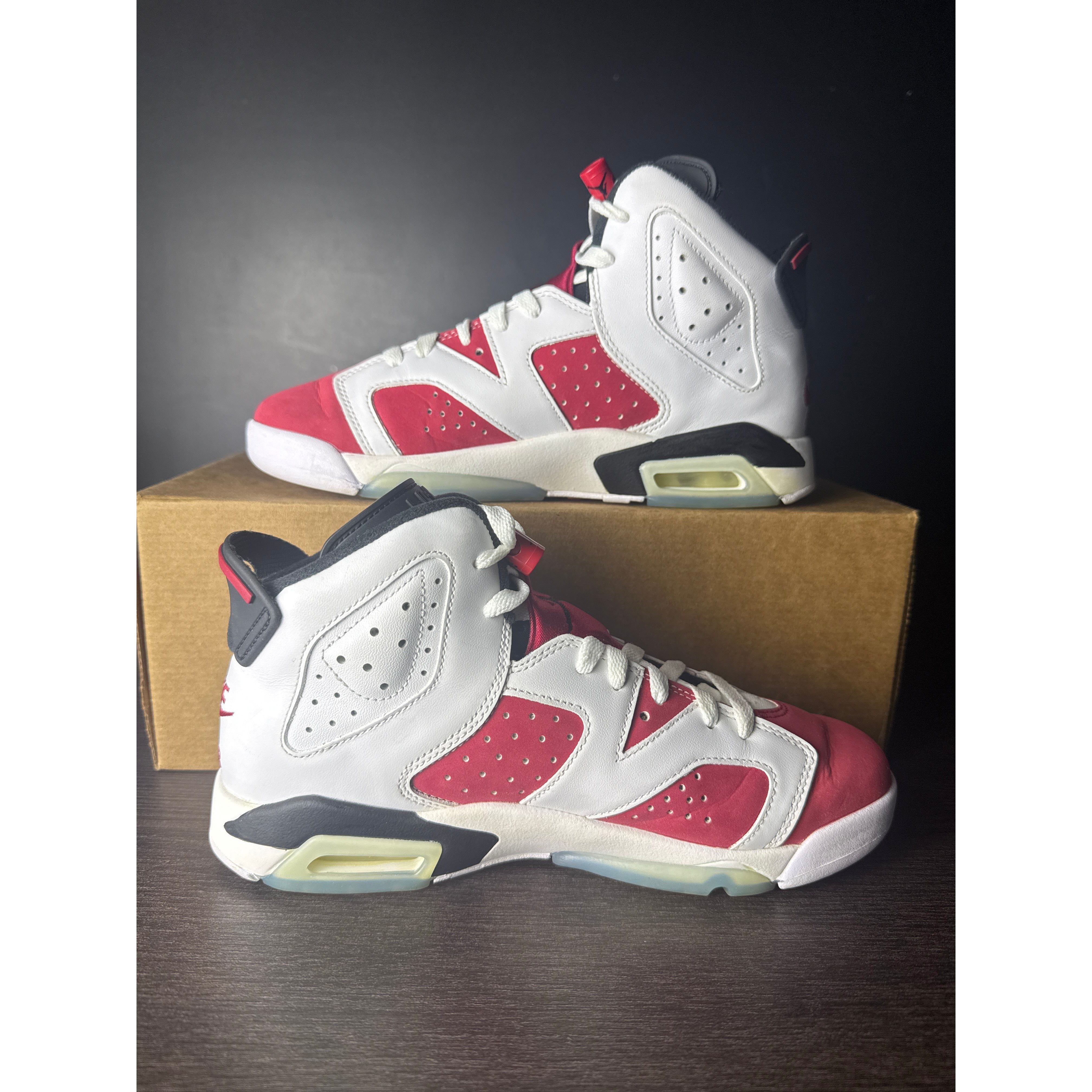 Air Jordan 6 Retro "Carmine" (2021) (GS) **Pre-Owned**