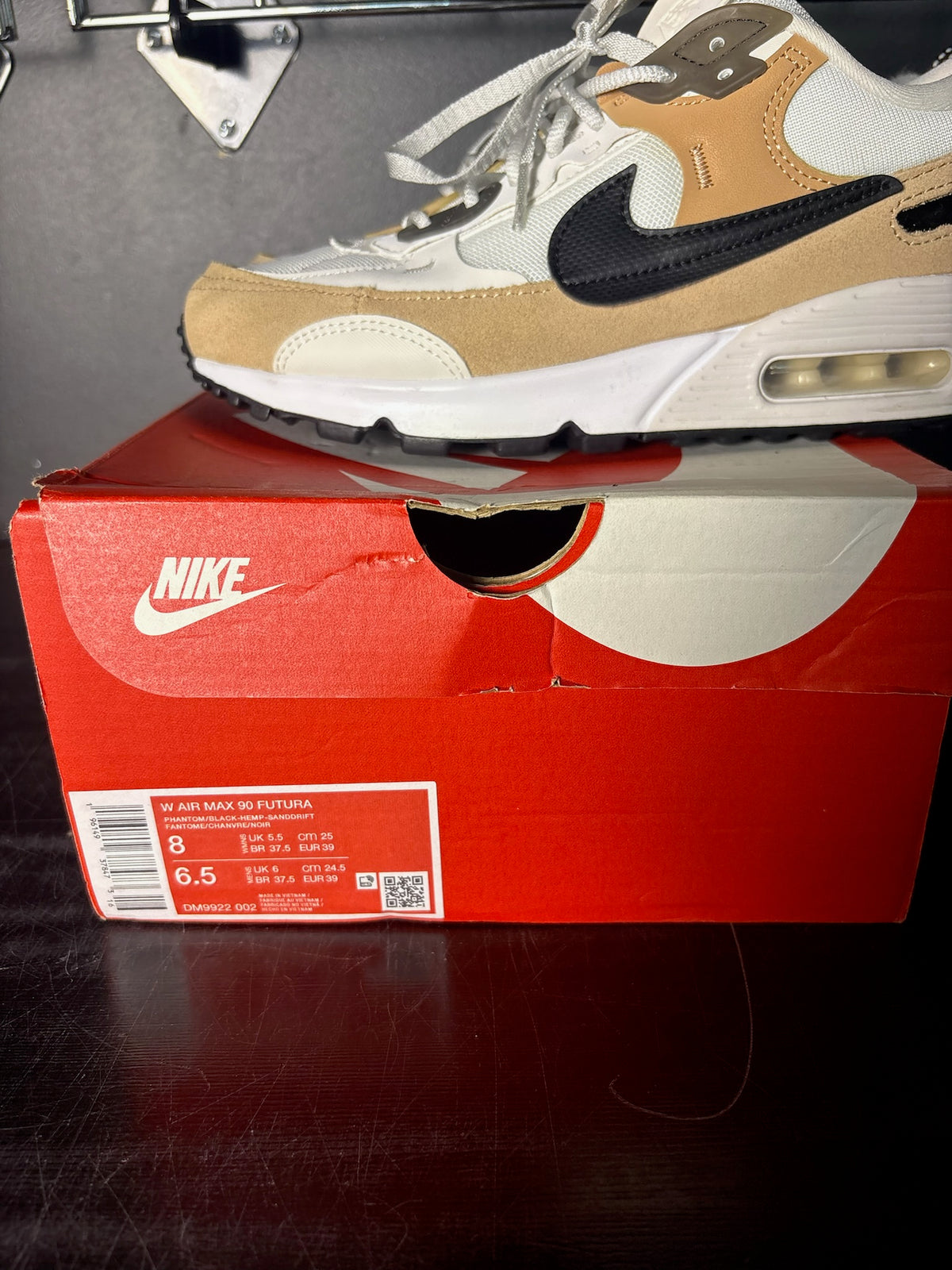 Nike Air Max 90 Futura "Tan" (WMNS) **PRE-OWNED**