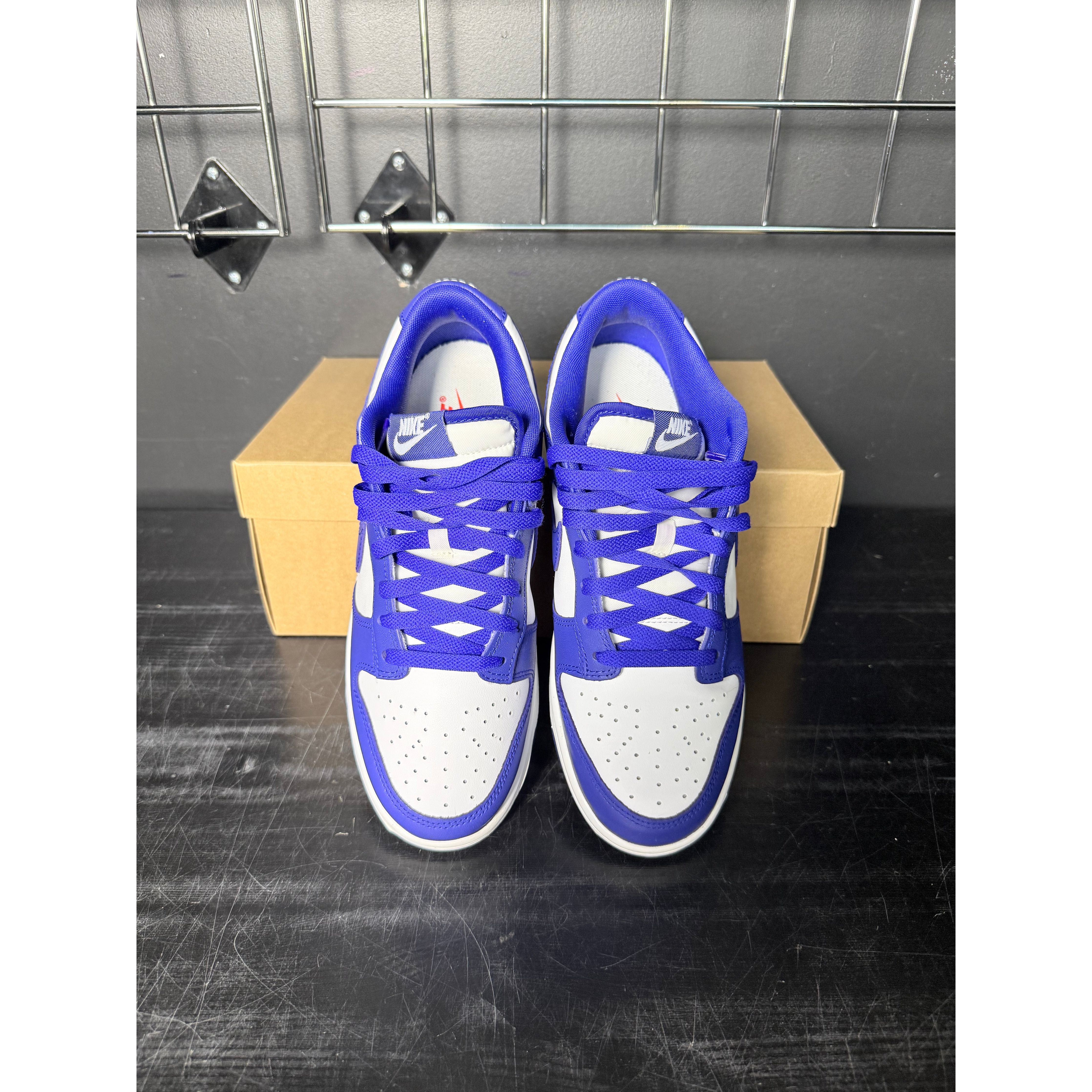 Nike Dunk Low "Concord" **PRE-OWNED** **REP. BOX**
