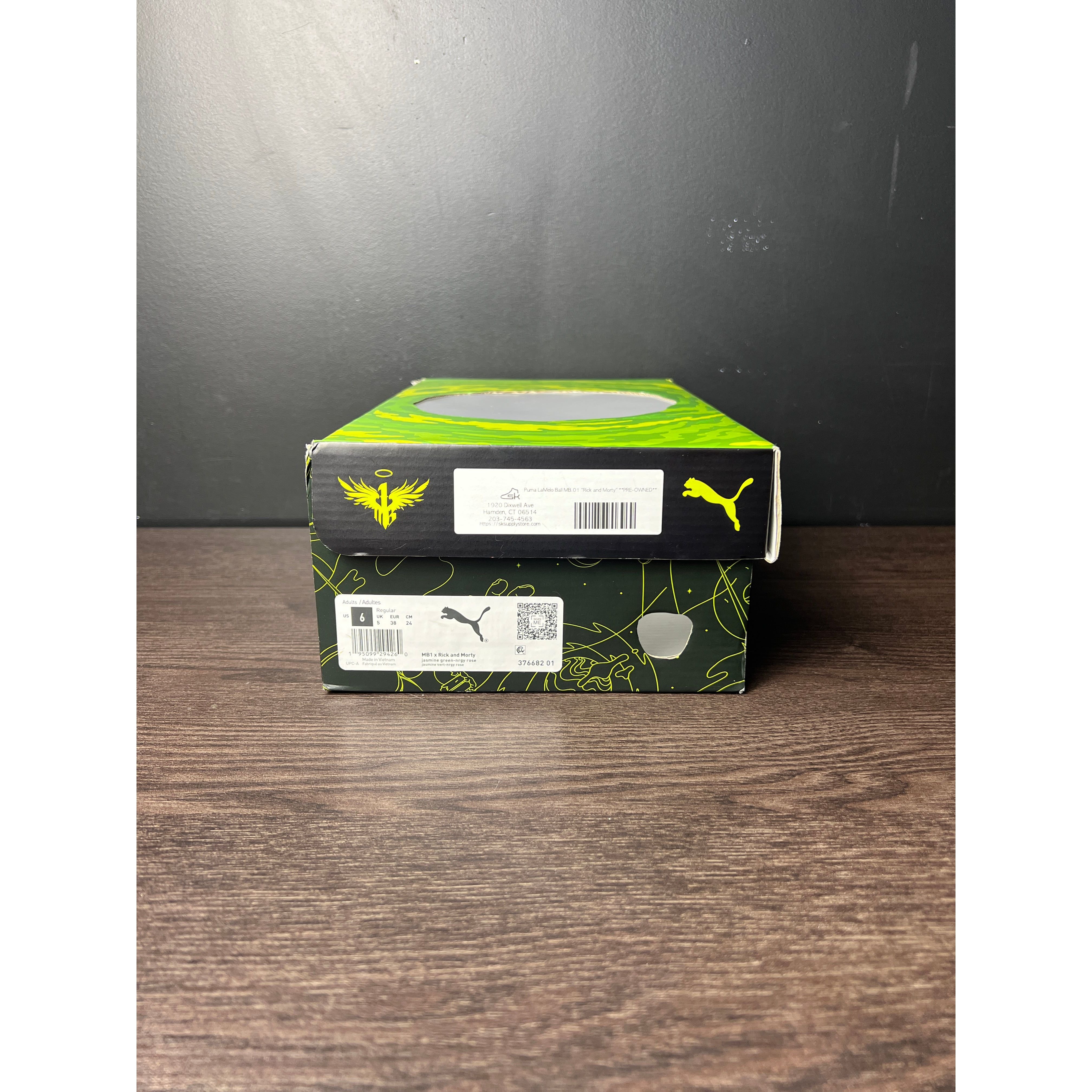 Puma LaMelo Ball MB.01 "Rick and Morty" **PRE-OWNED**