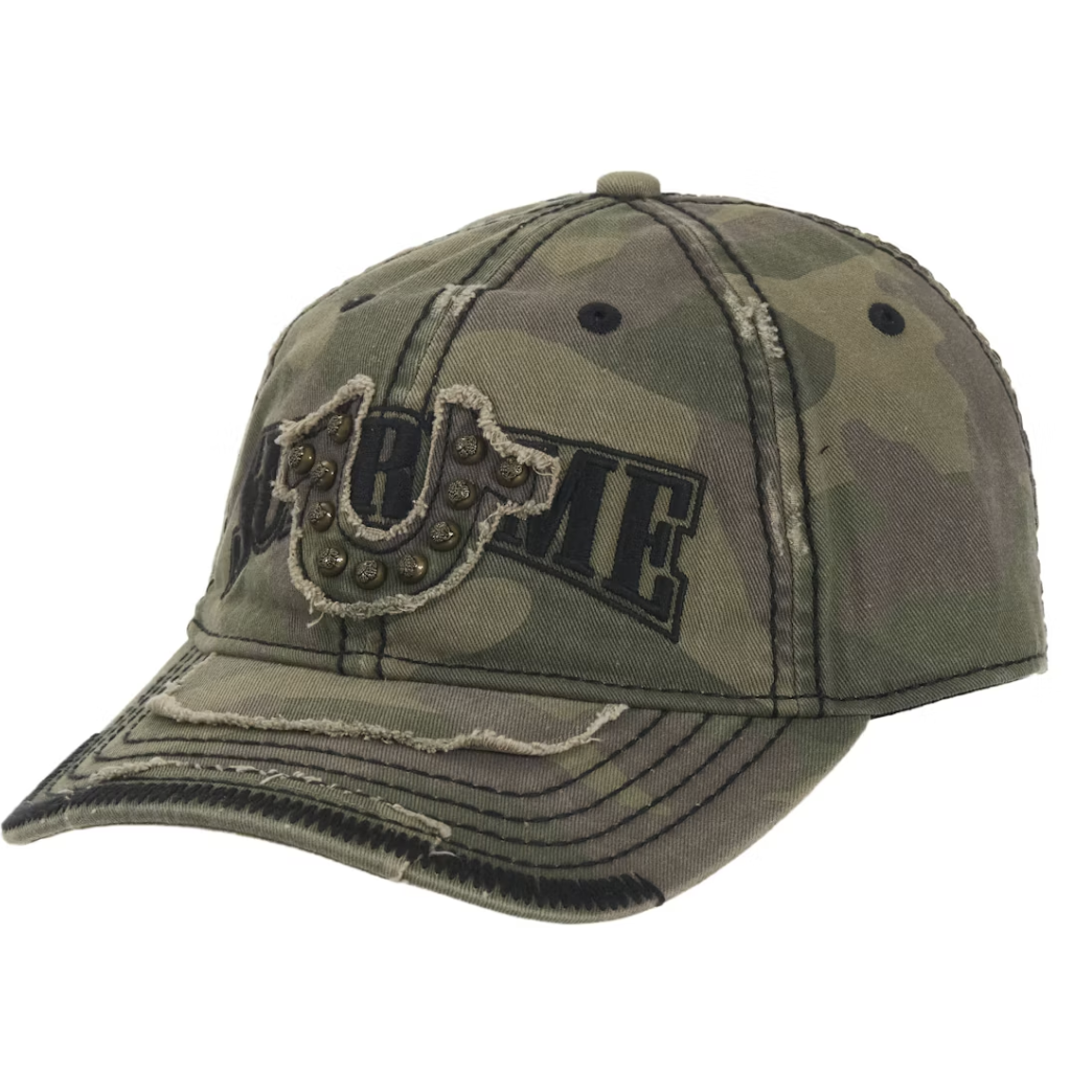 Supreme x True Religion "Mesh Back" 6-Panel (Olive Camo)