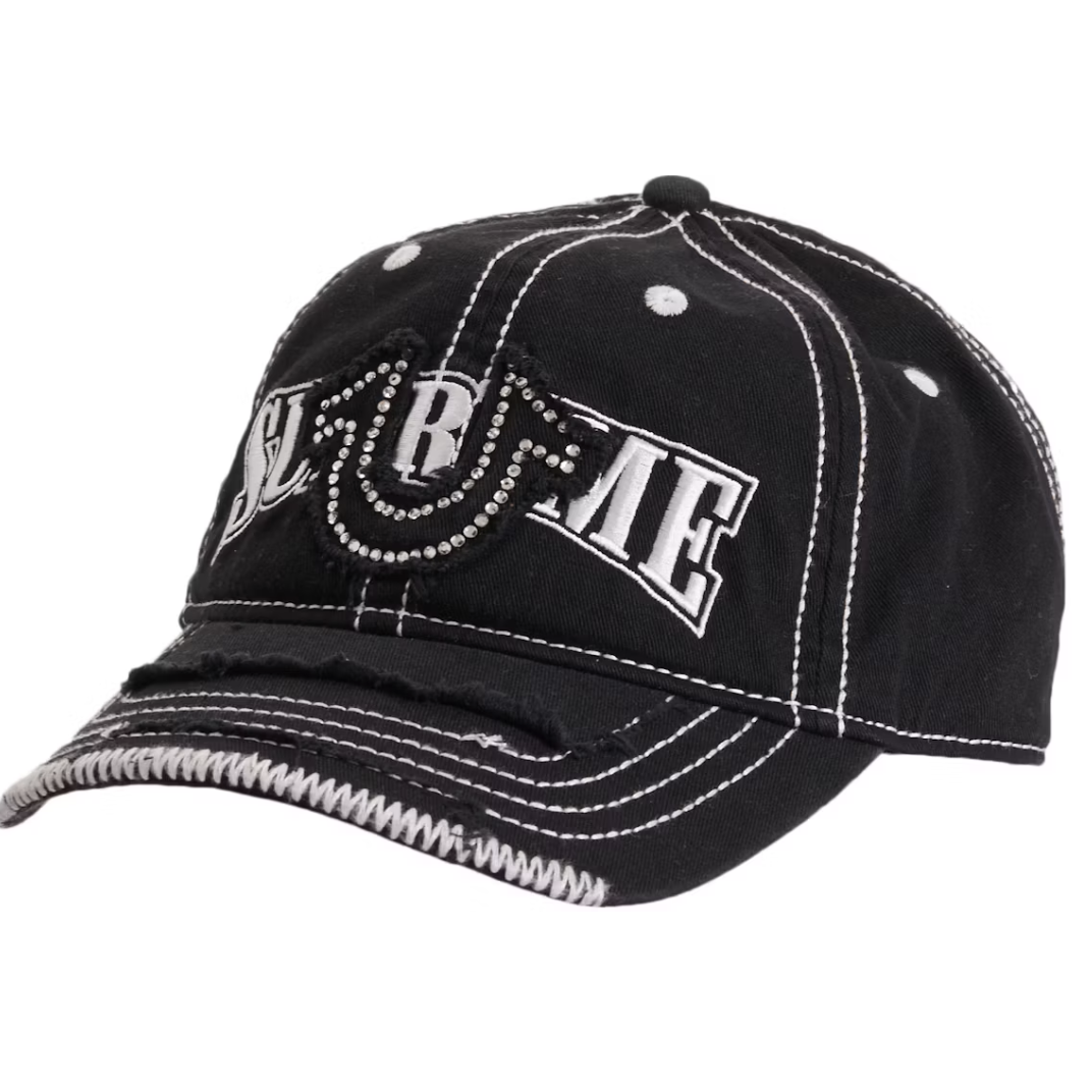 Supreme x True Religion 6-Panel (Black)