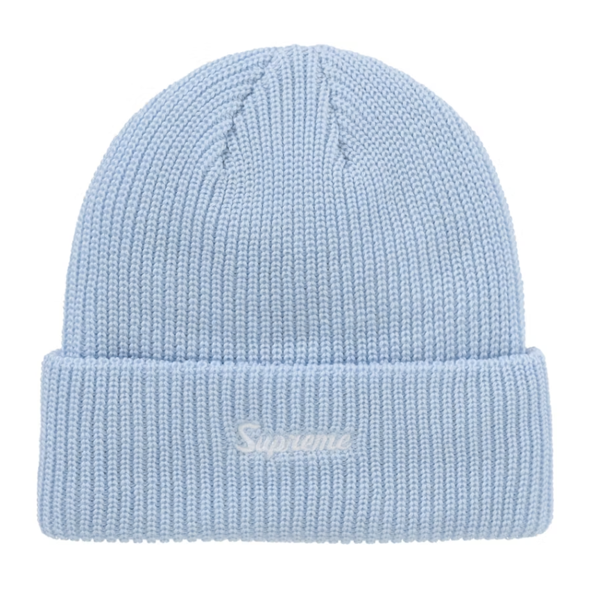 Supreme "Loose Gauge" Beanie (FW25) (Light Blue)