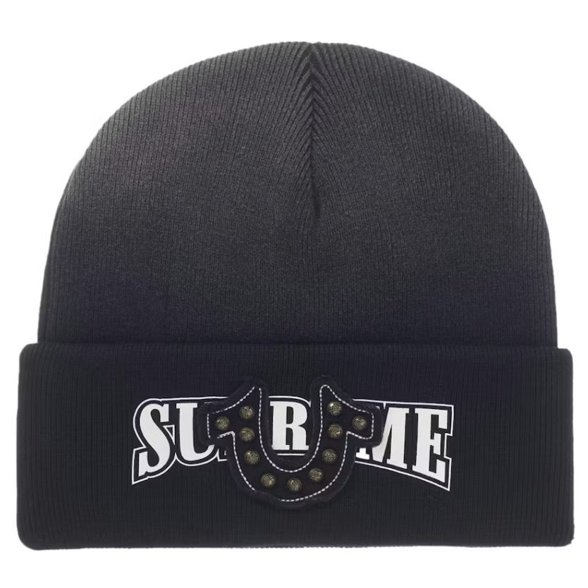 Supreme x True Religion Beanie (FW25) (Black)