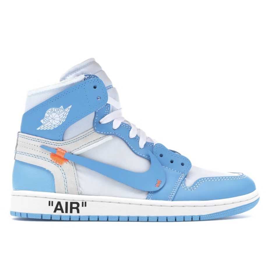 Air Jordan 1 Retro High x Off-White "University Blue" **PRE-OWNED**