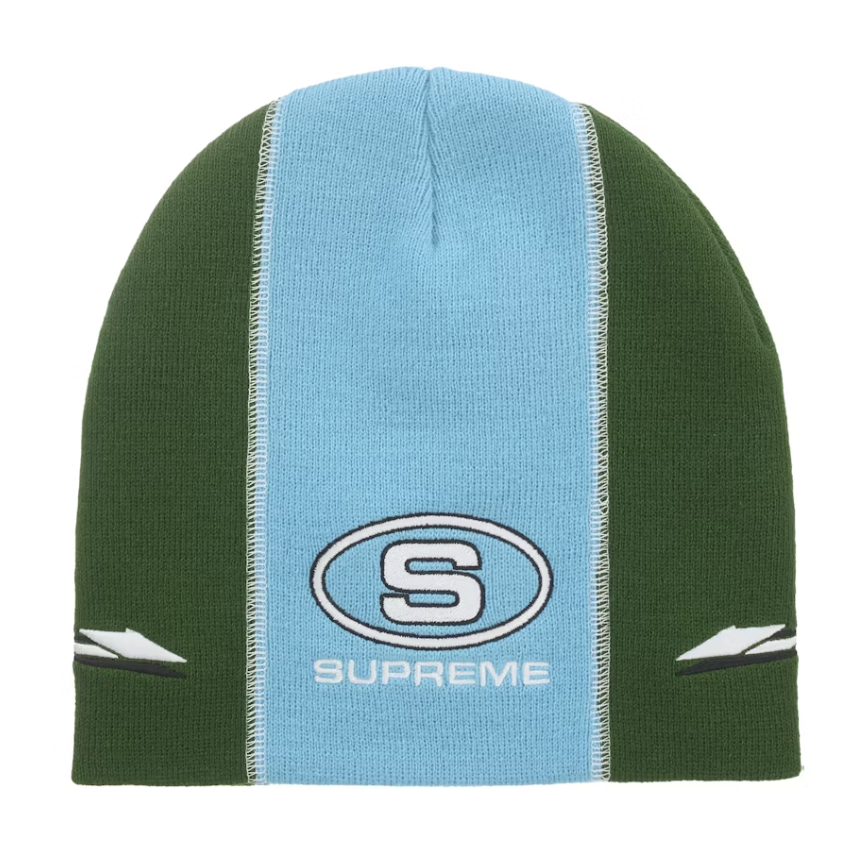 Supreme "Racing Panel" Beanie (Green)