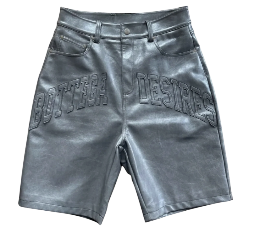 Bottega Desires "Leather" Shorts