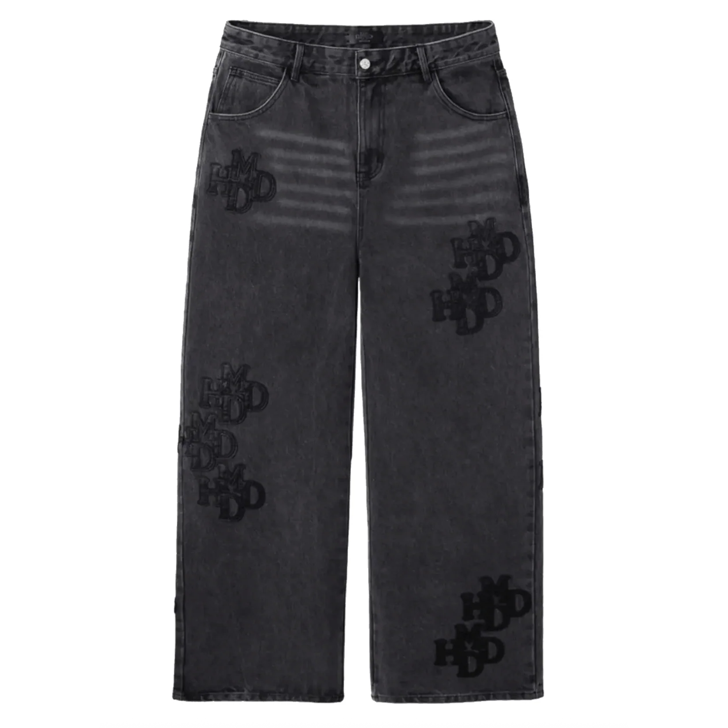 HMDD Double Black "Patch" Pant