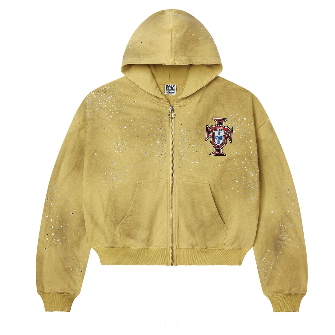 Vale Forever "Sun Custered" Zip Up (Yellow)