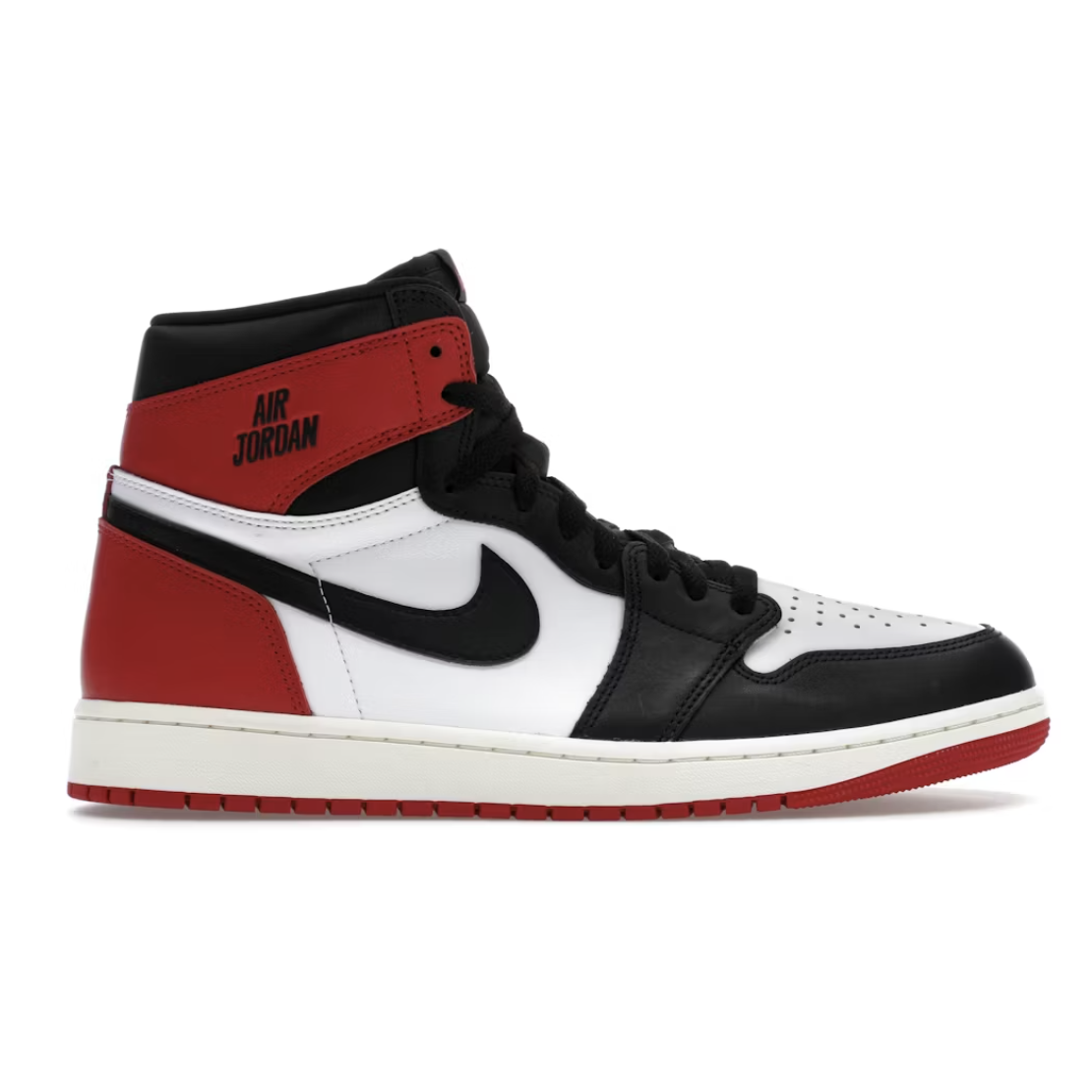 Air Jordan 1 Retro High OG "Black Toe" Reimagined **PRE-OWNED** NO BOX