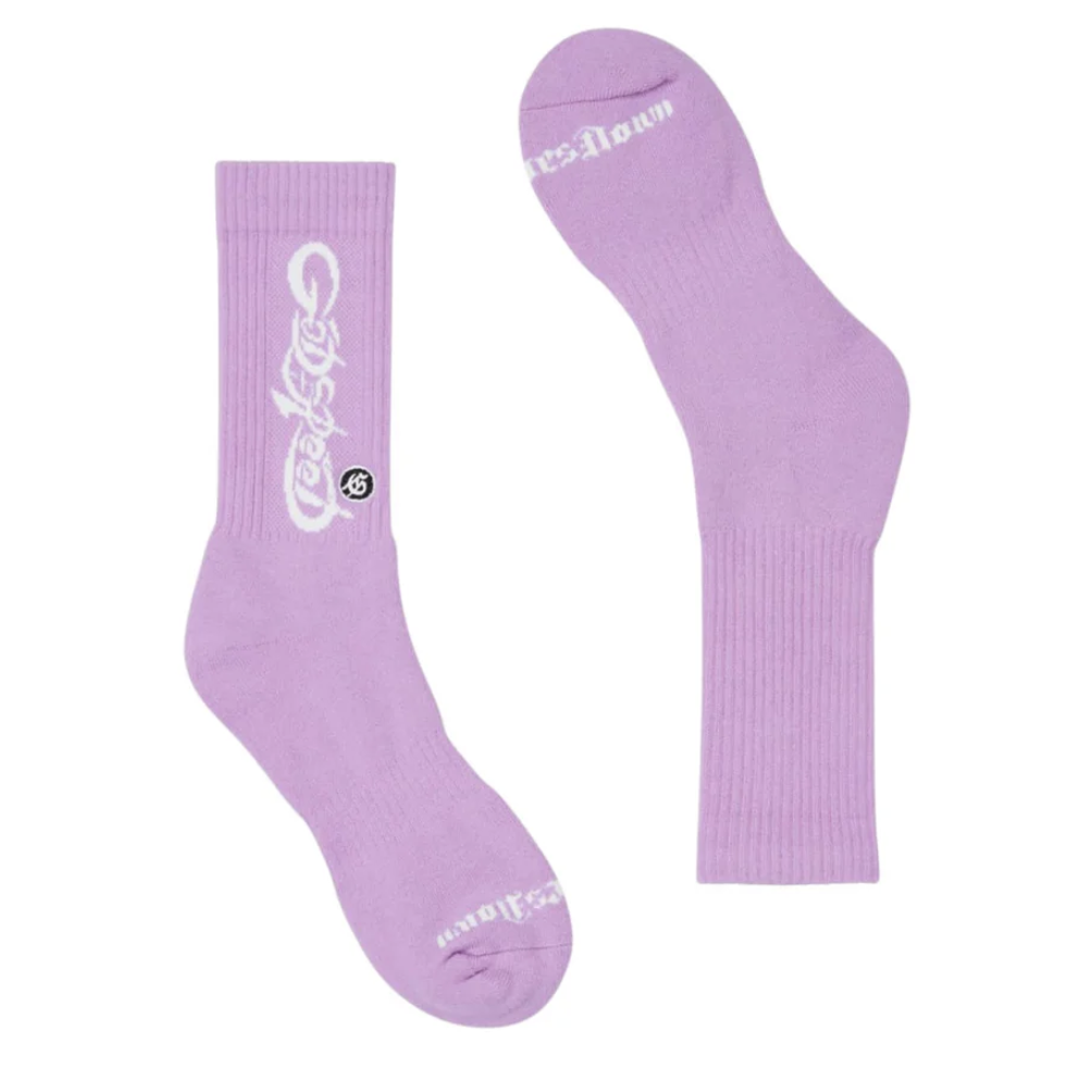 Godspeed "New Age Logo" socks (Pink)