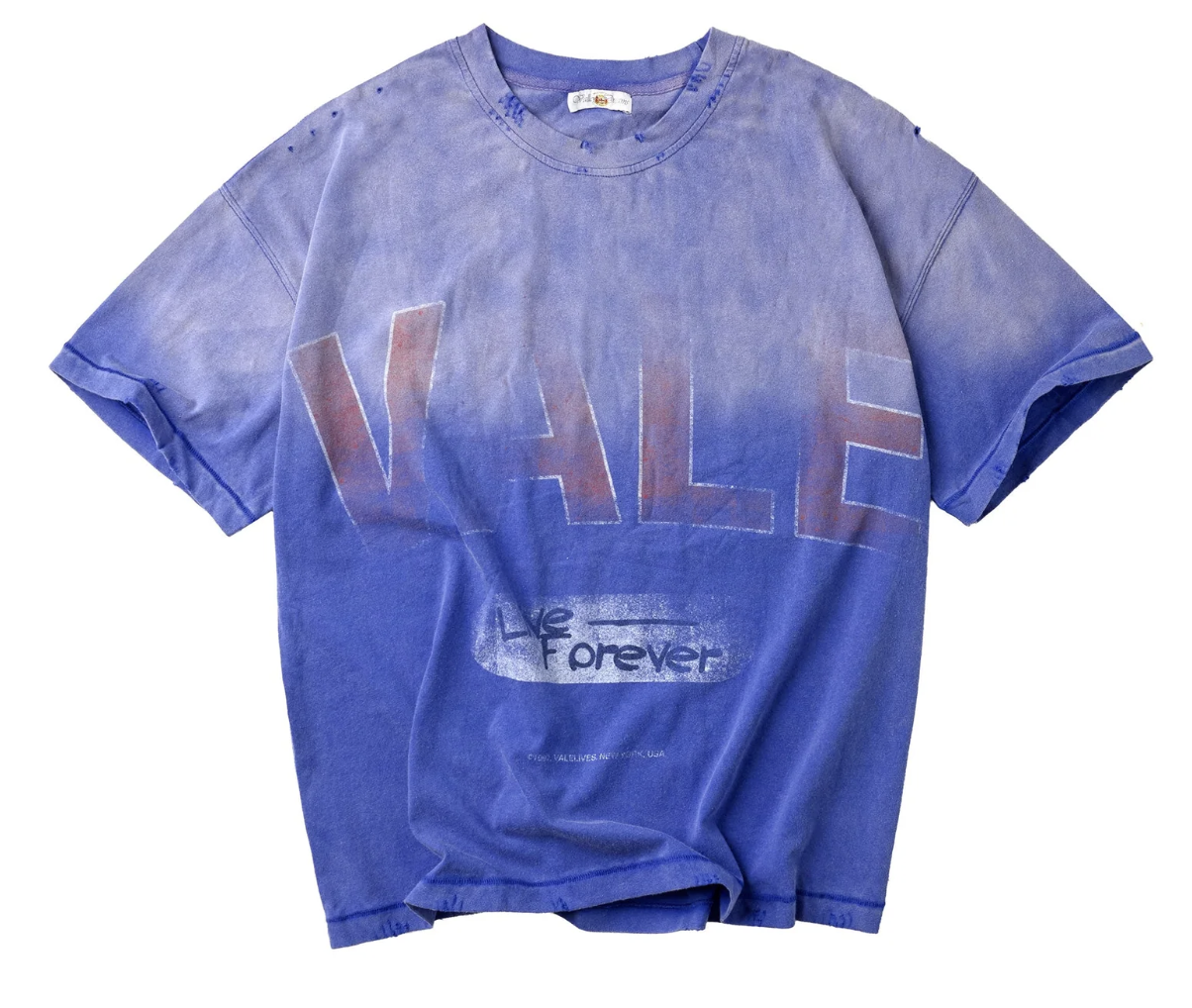 Vale Forever "Logo' Tee (BLUE)