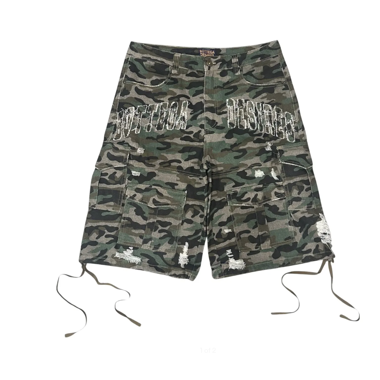 Bottega Desires Cargo Shorts 'Camouflage'