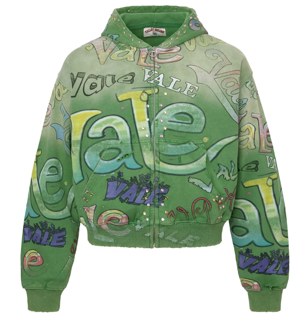 Vale Forever "Spearmint" Zip Up