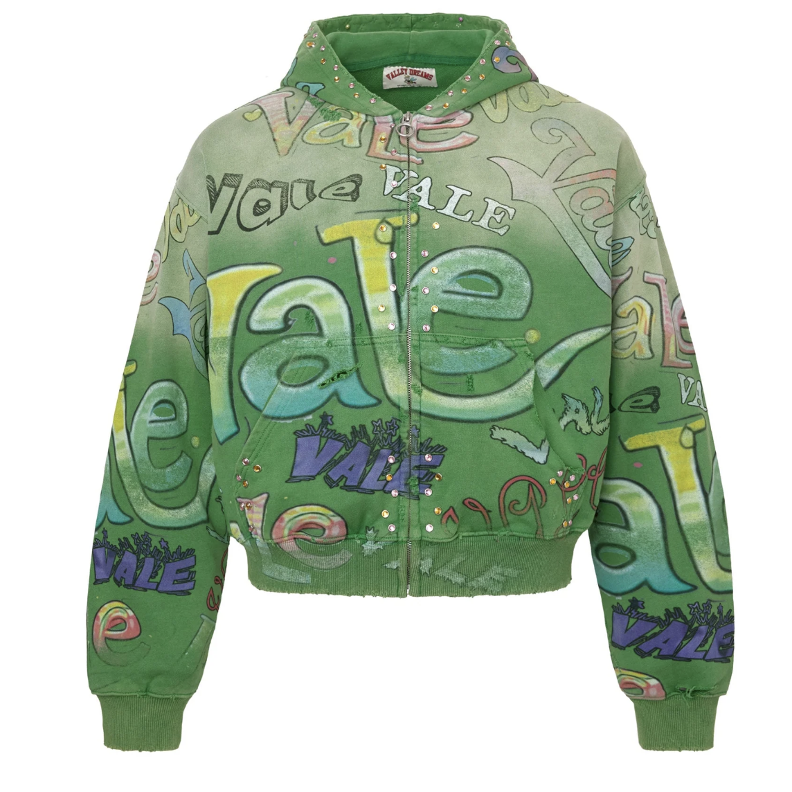 Vale Forever "Spearmint" Zip Up