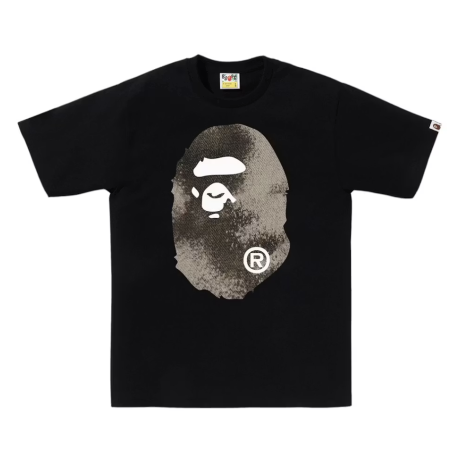 BAPE "High Tone Bleach" Big Ape Head Tee
