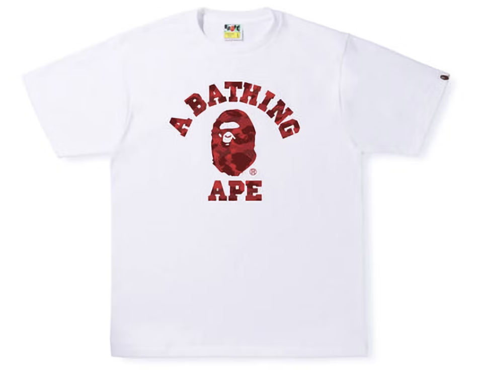 BAPE Color Camo "College" Tee