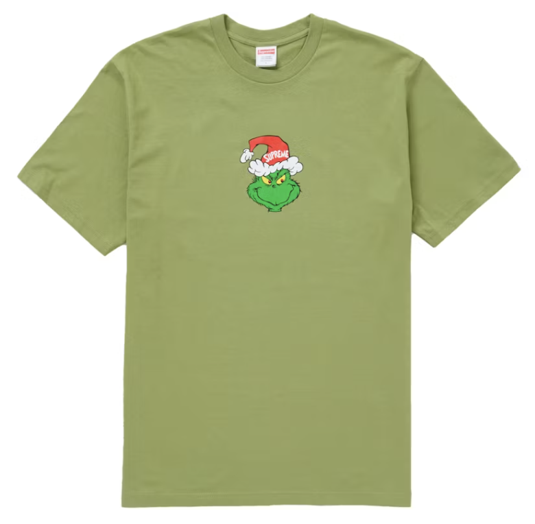Supreme "Grinch" Tee (Moss)