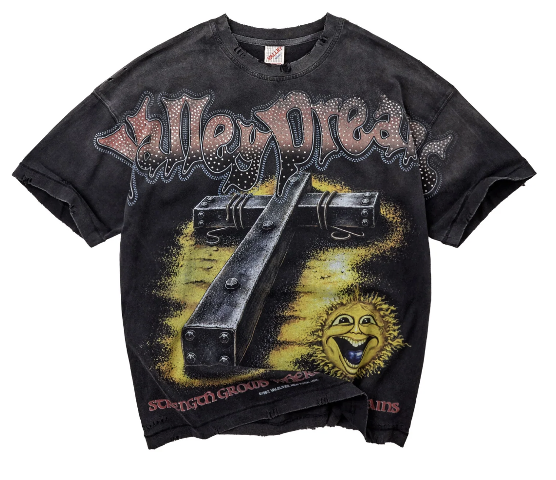 Vale Forever "Iron Cross" Bling Tee