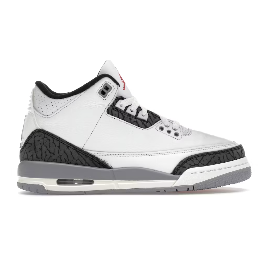 Air Jordan 3 Retro "Cement Grey" (GS) **PRE-OWNED**