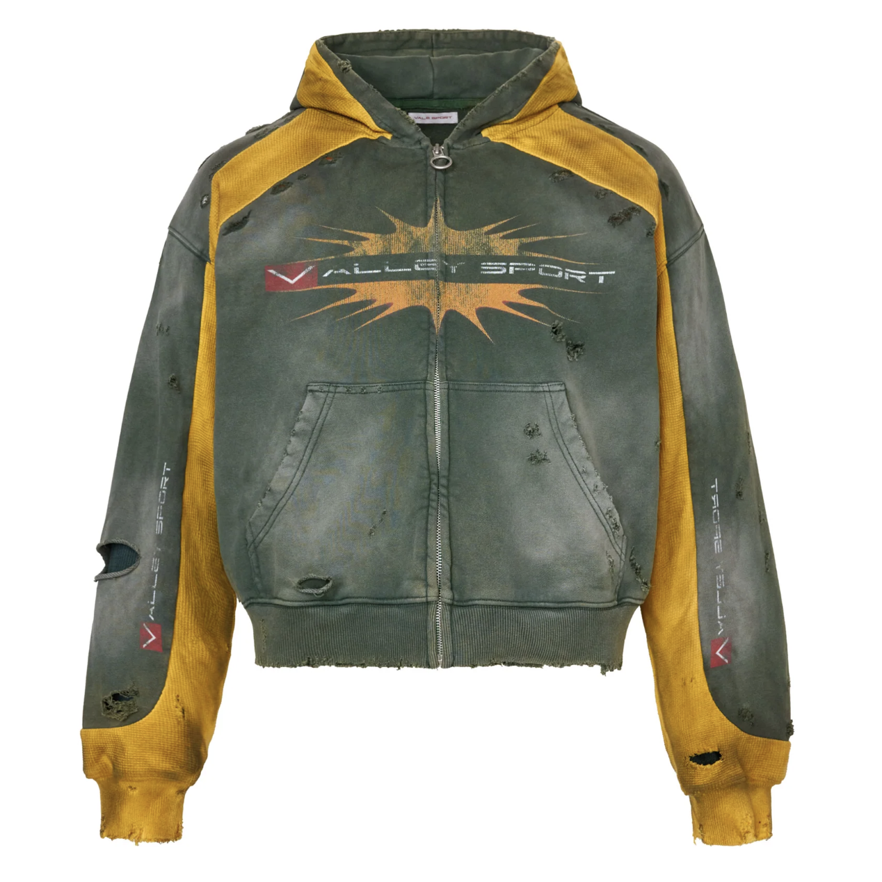 Vale Forever "Khalifa" Zip Up (Green)