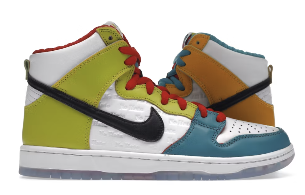 Nike SB Dunk High Pro "FroSkate All Love" **PRE-OWNED**